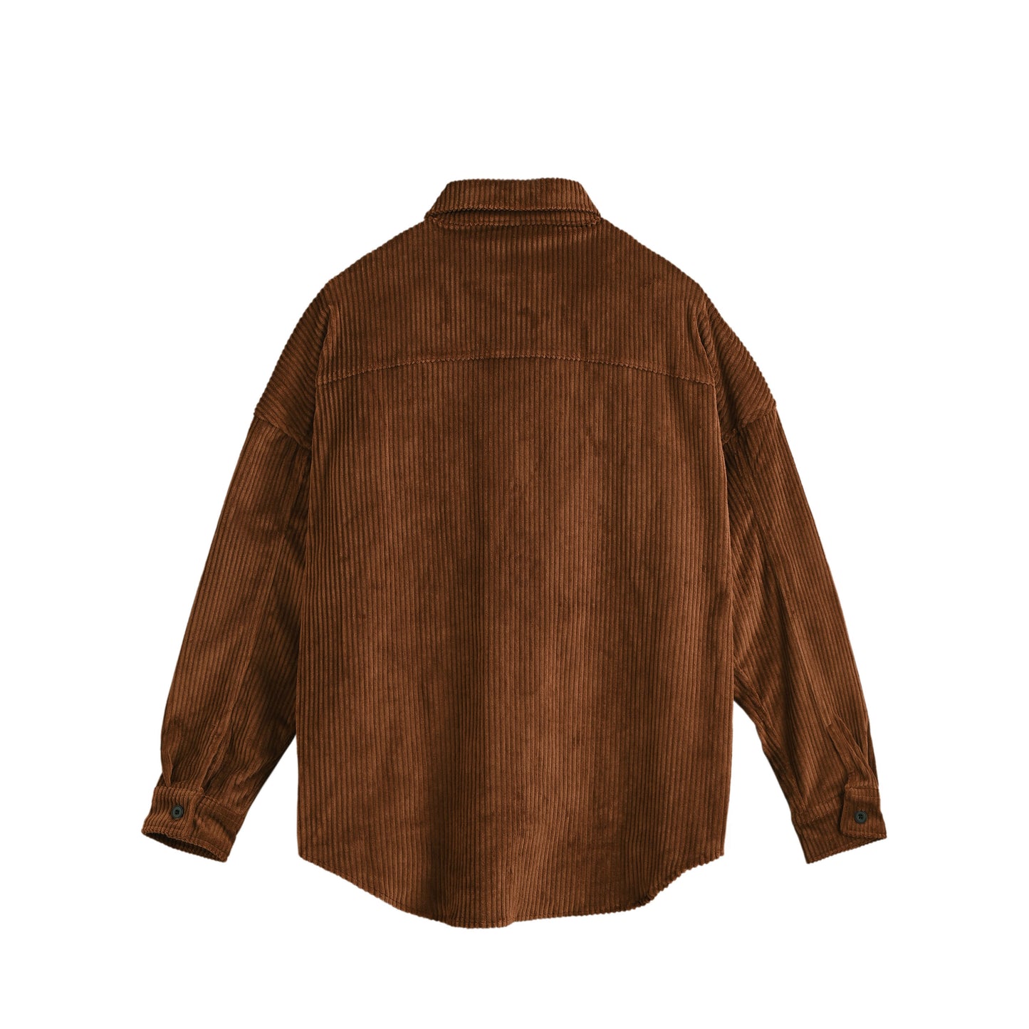 コーデュロイシャツジャケット brown image