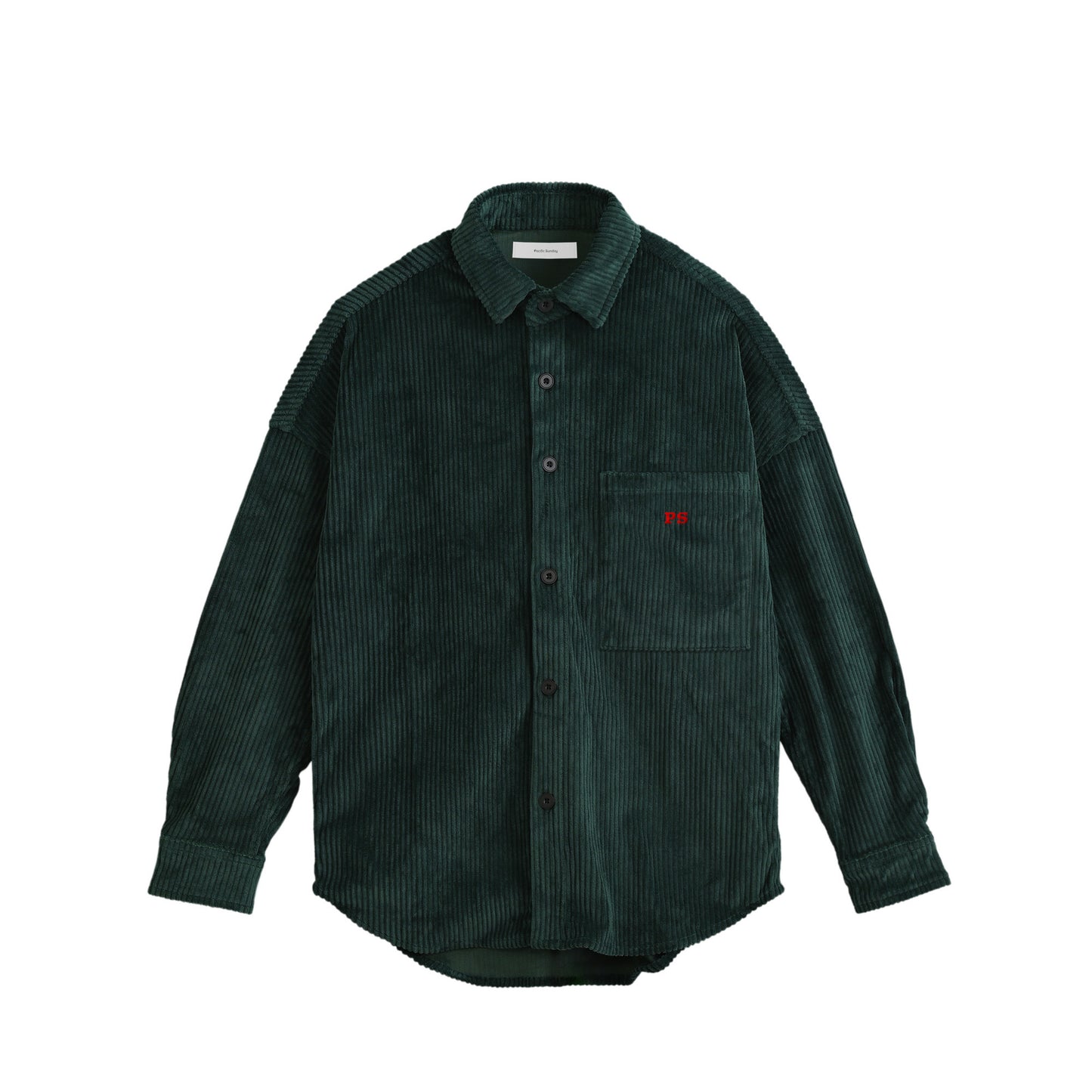コーデュロイシャツジャケット dark-green image
