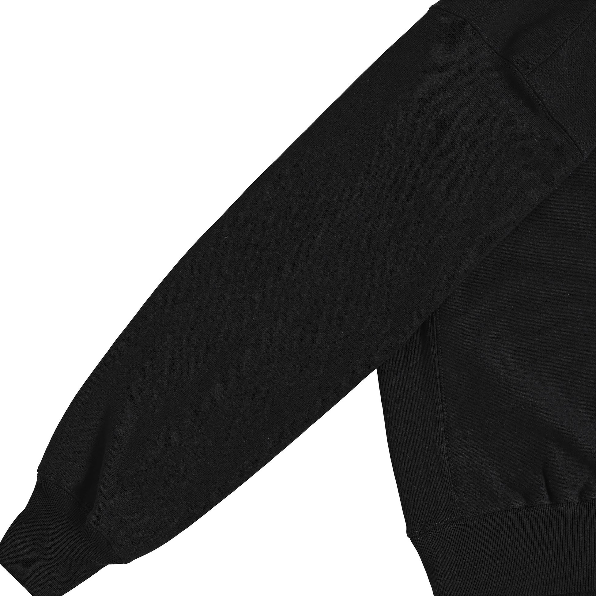 ハーフジップ スウェット black image