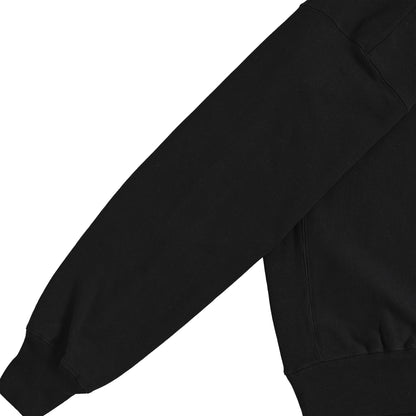 ハーフジップ スウェット black image