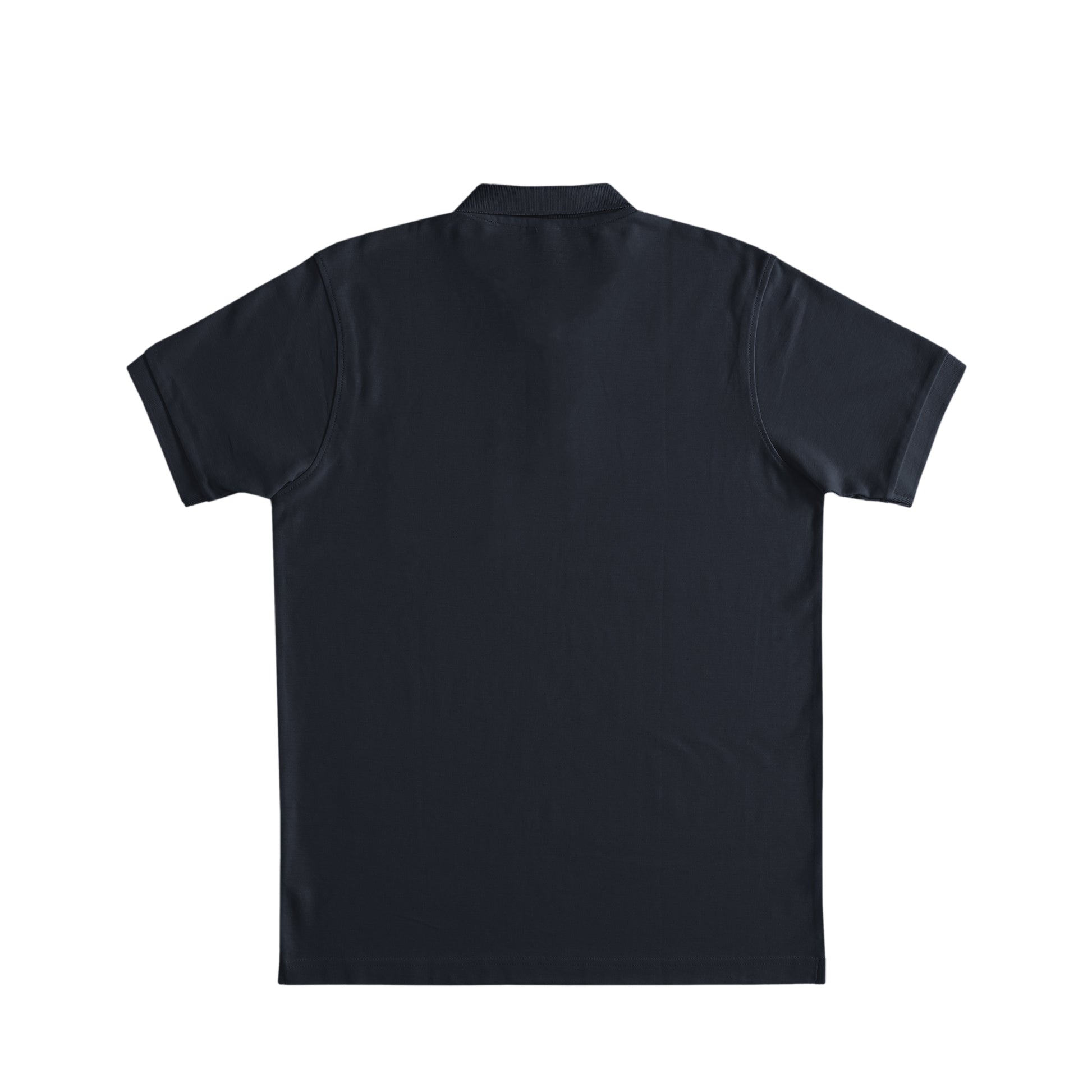 鹿の子ドライポケットポロシャツ navy image