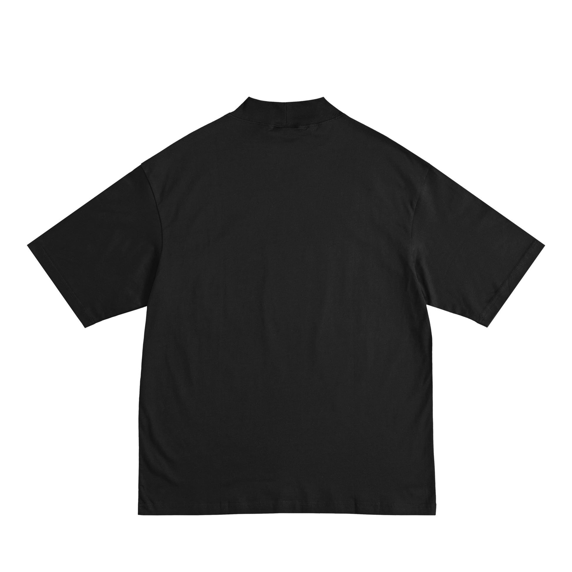 モックネックTシャツ black image