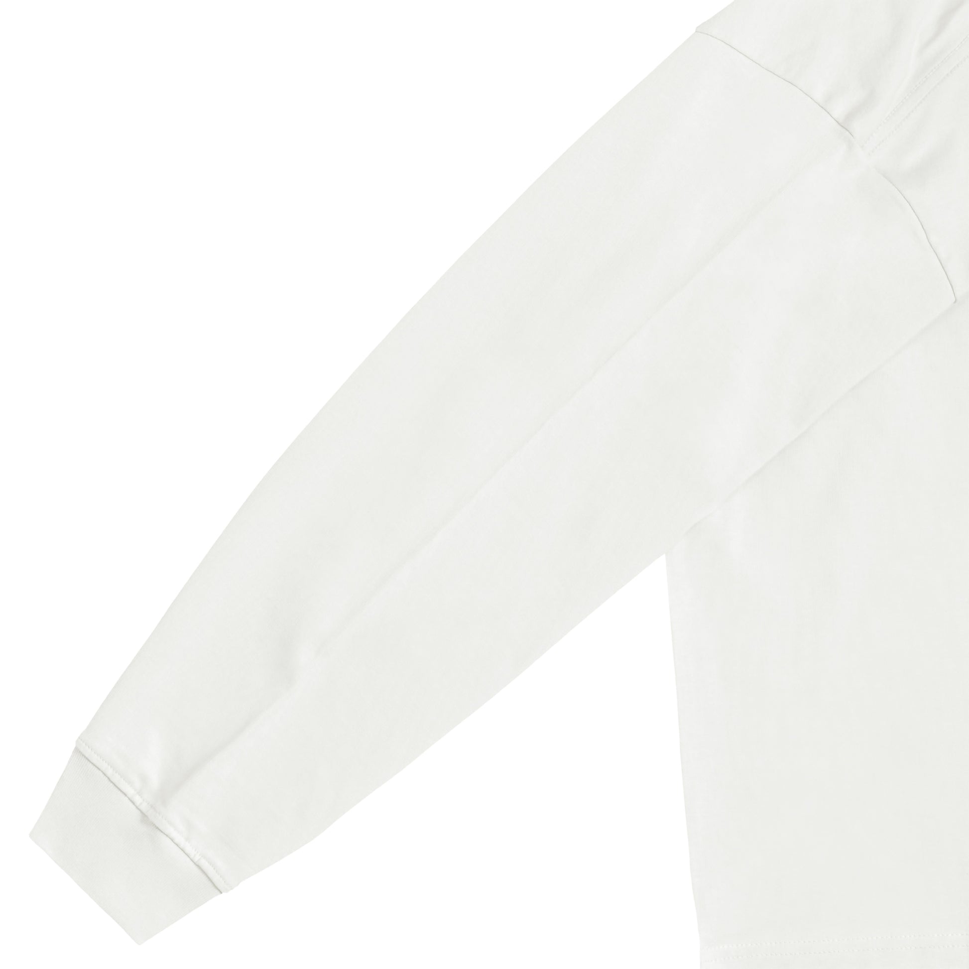 オーバーサイズコットンロングスリープTシャツPS white image