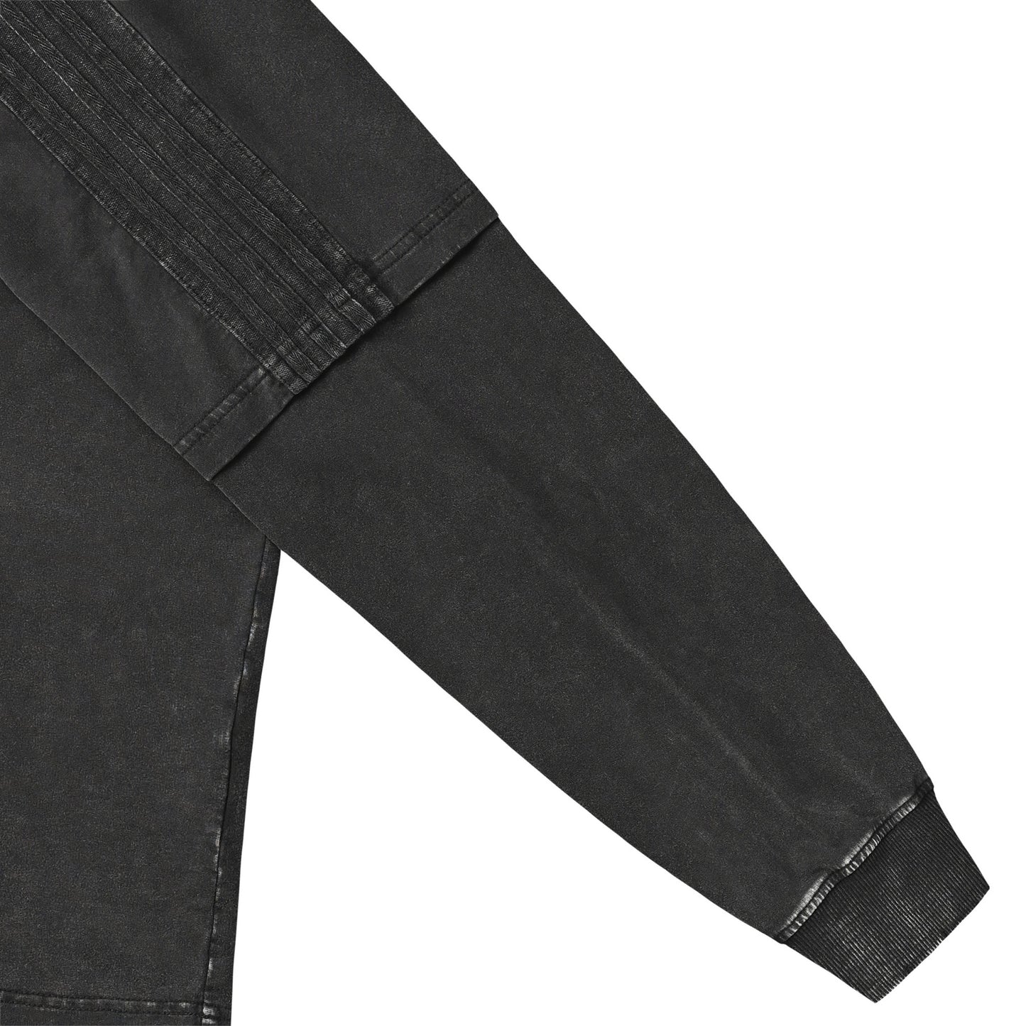 ピグメント加工ロングスリープTシャツ black image