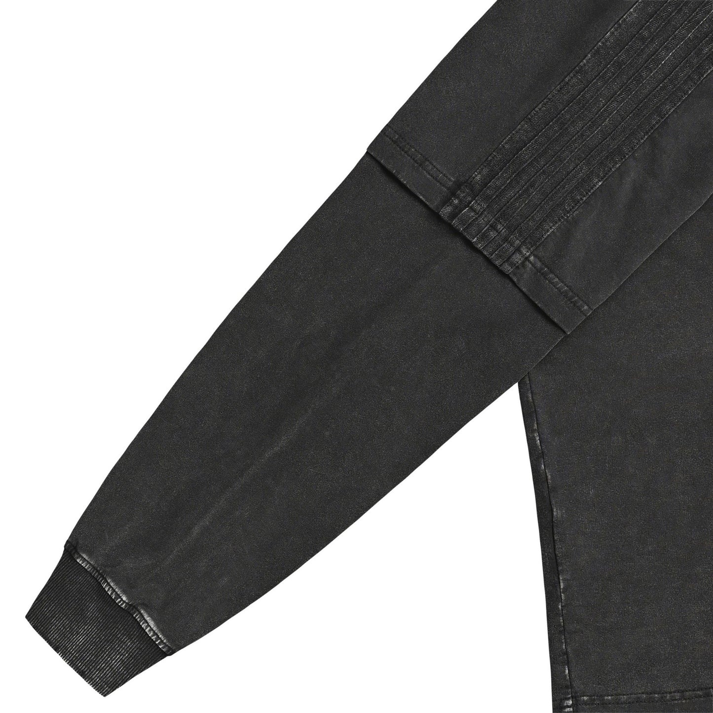 ピグメント加工ロングスリープTシャツ black image