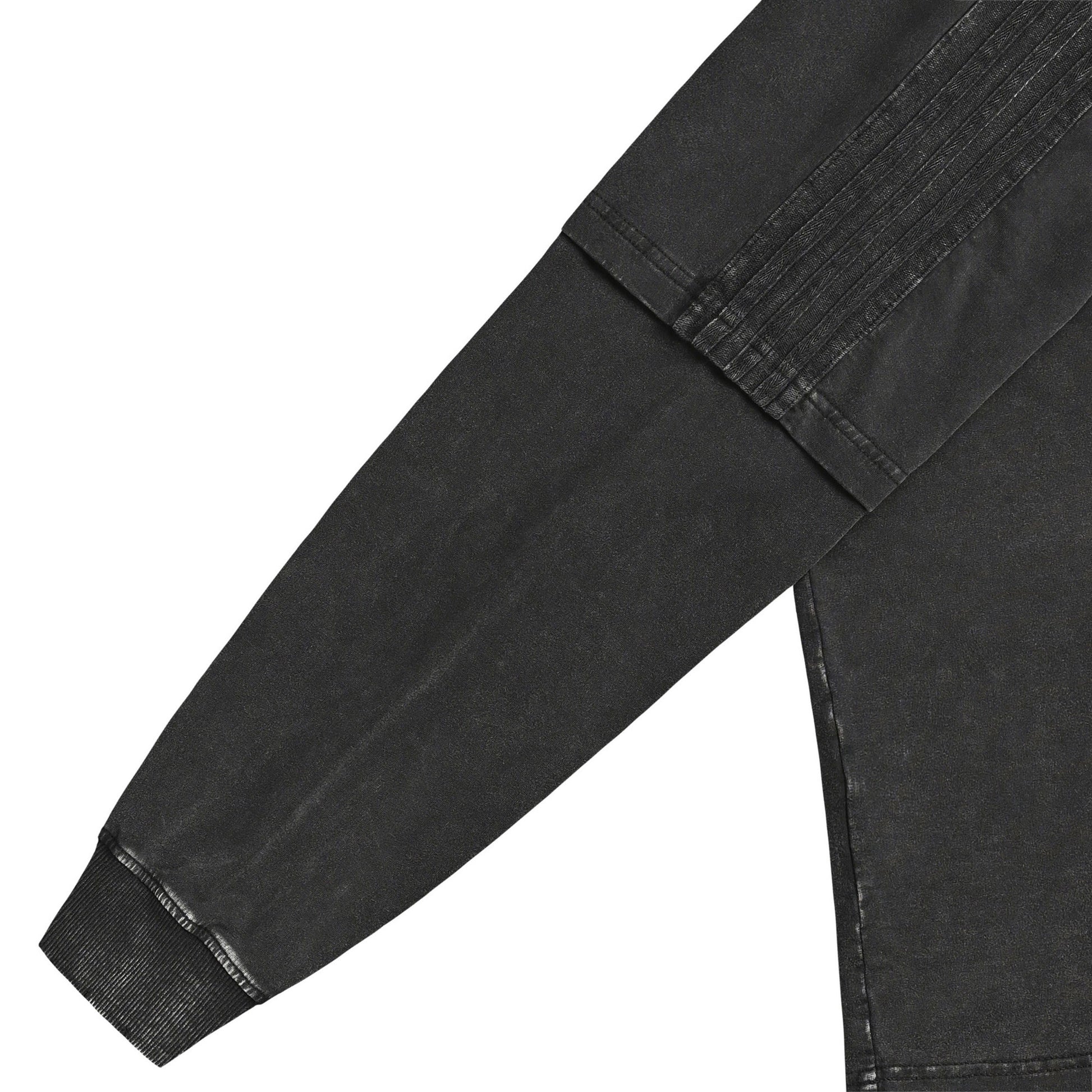 ピグメント加工ロングスリープTシャツ black image