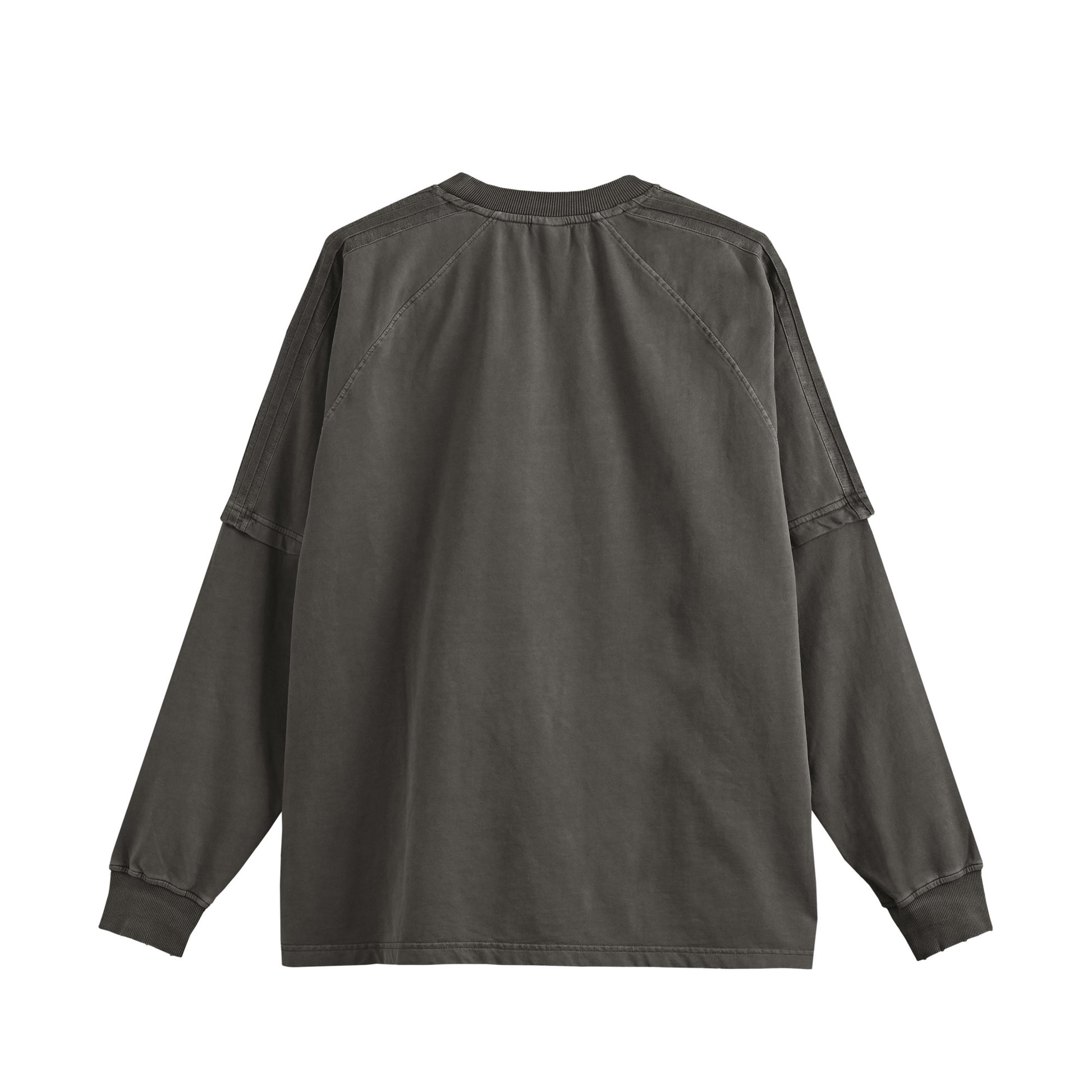 ピグメント加工ロングスリープTシャツ charcoal image