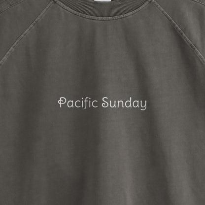 ピグメント加工ロングスリープTシャツ charcoal image