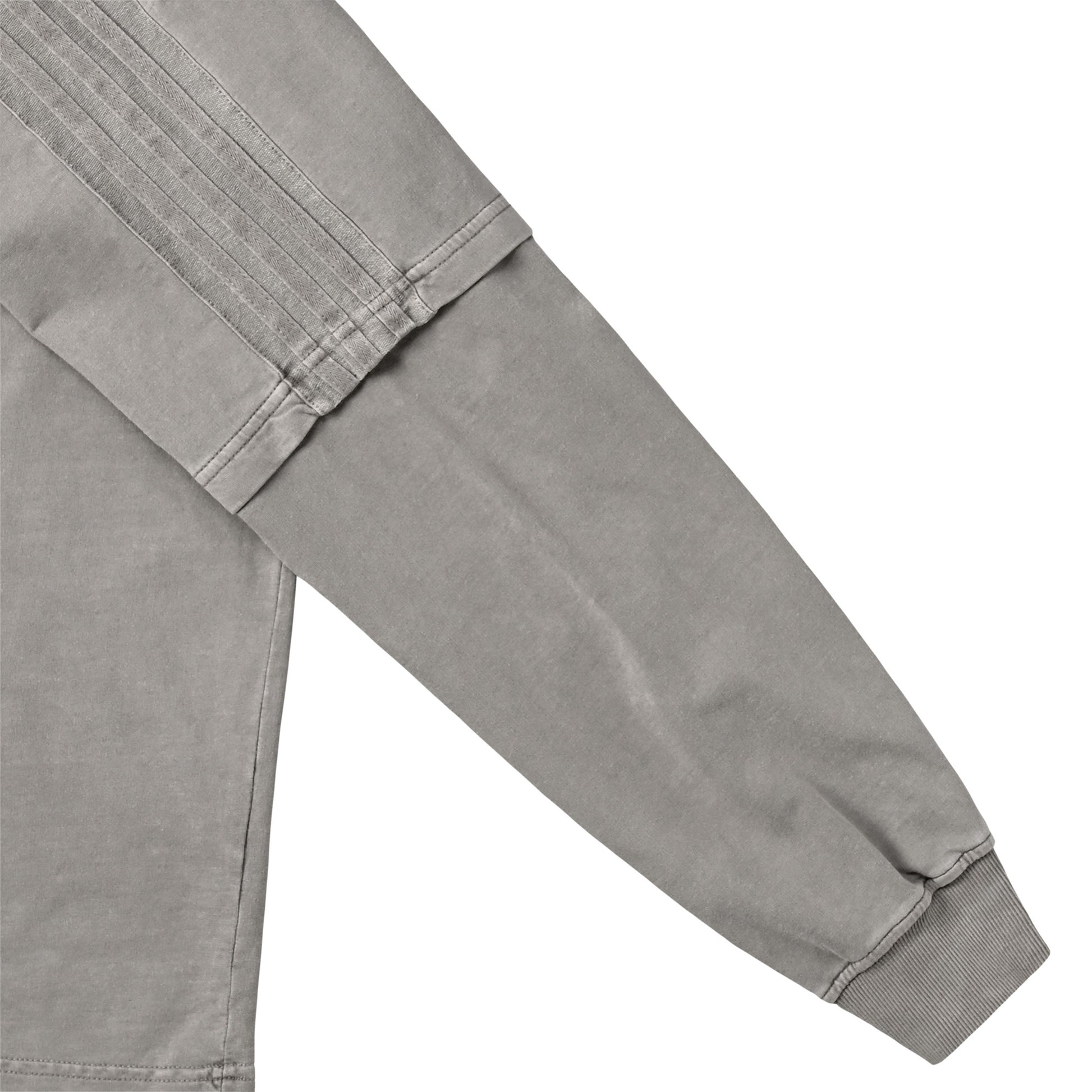 ピグメント加工ロングスリープTシャツ gray image