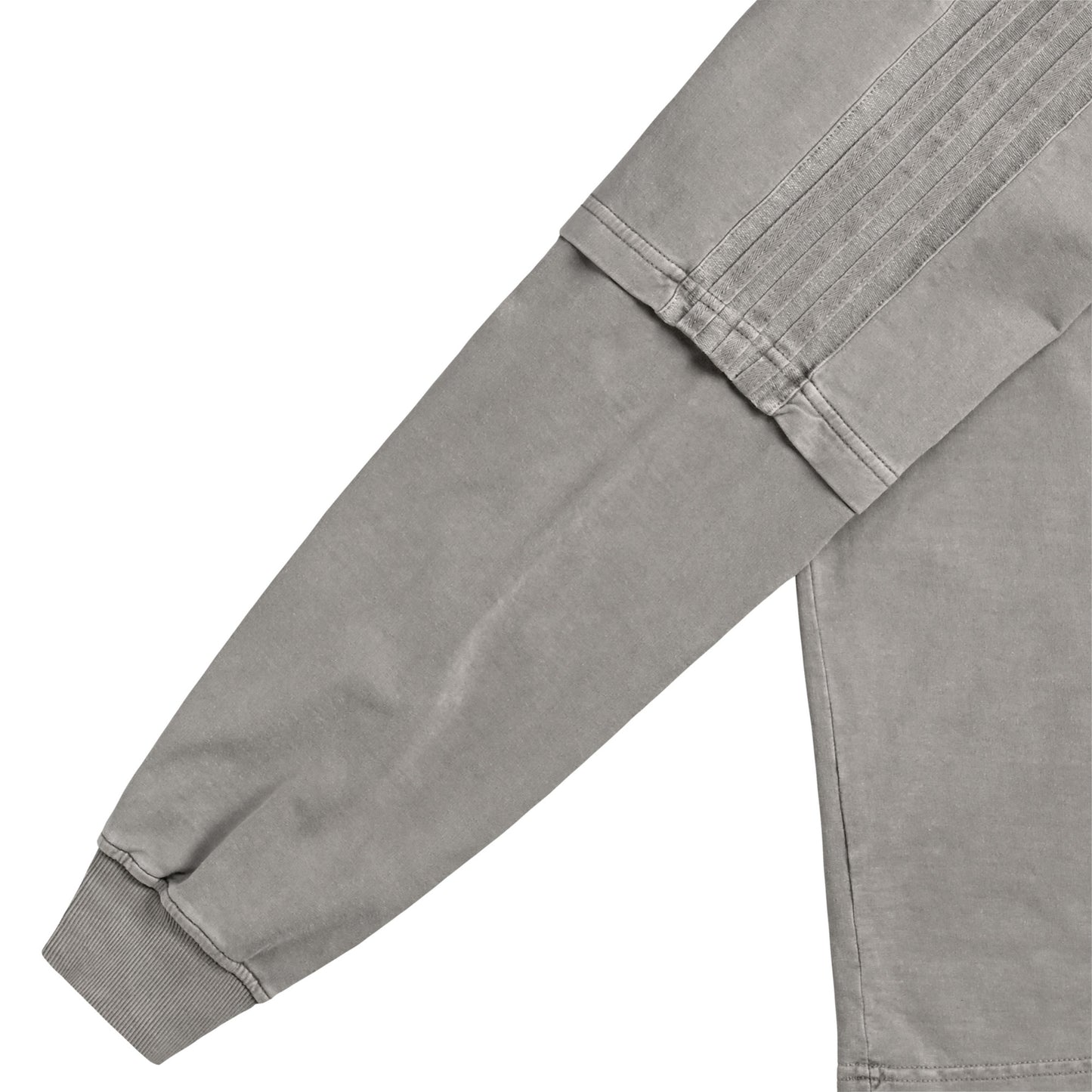 ピグメント加工ロングスリープTシャツ gray image