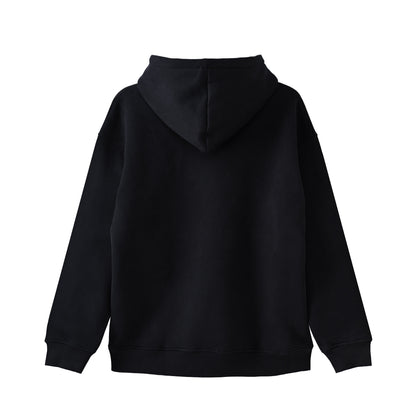 ビッグシルエットパーカー black image