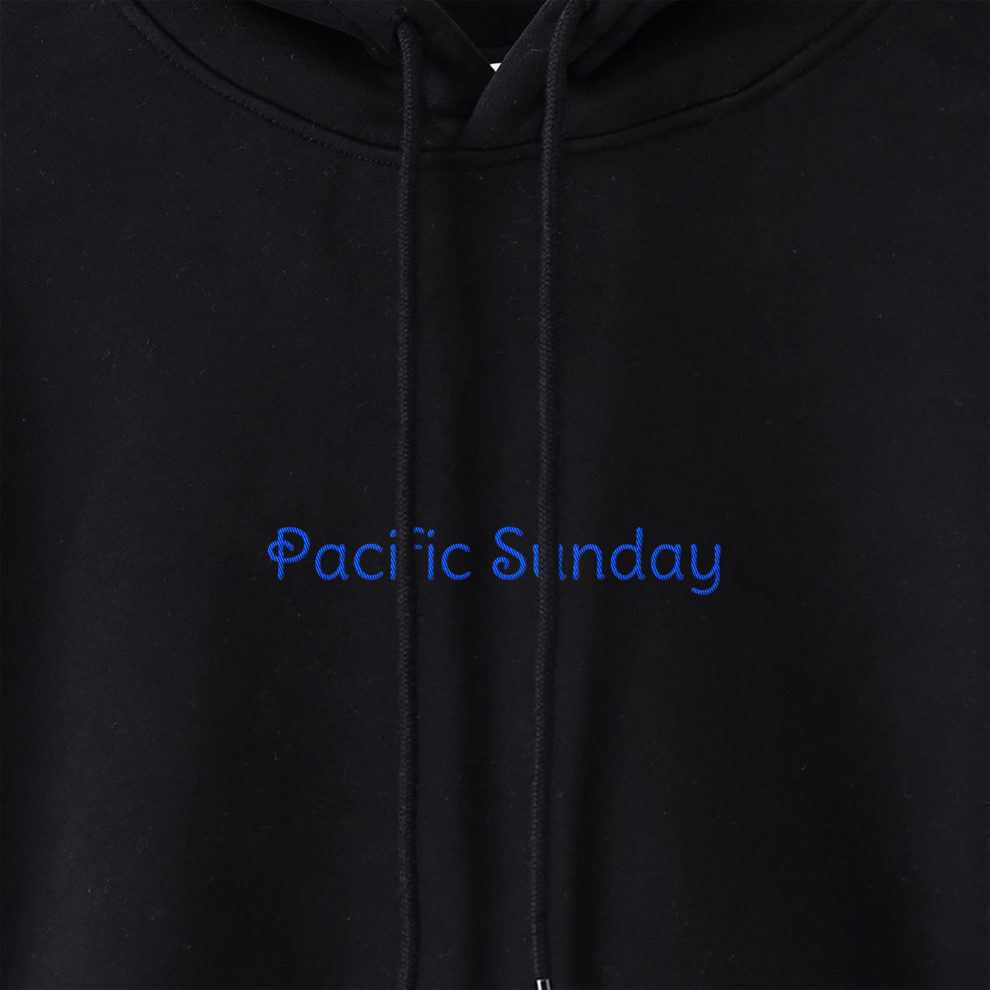 ビッグシルエットパーカー black image