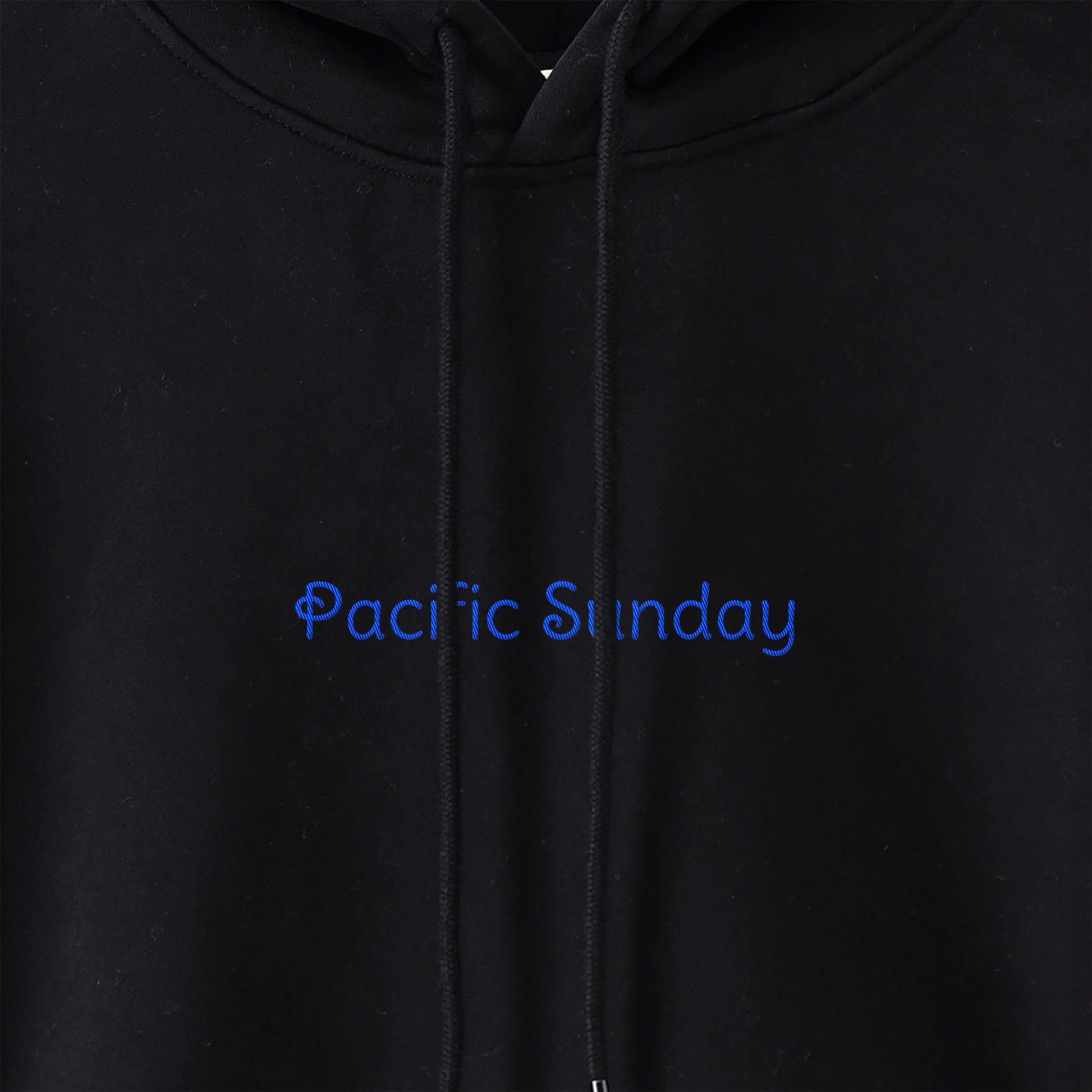 ビッグシルエットパーカー black image