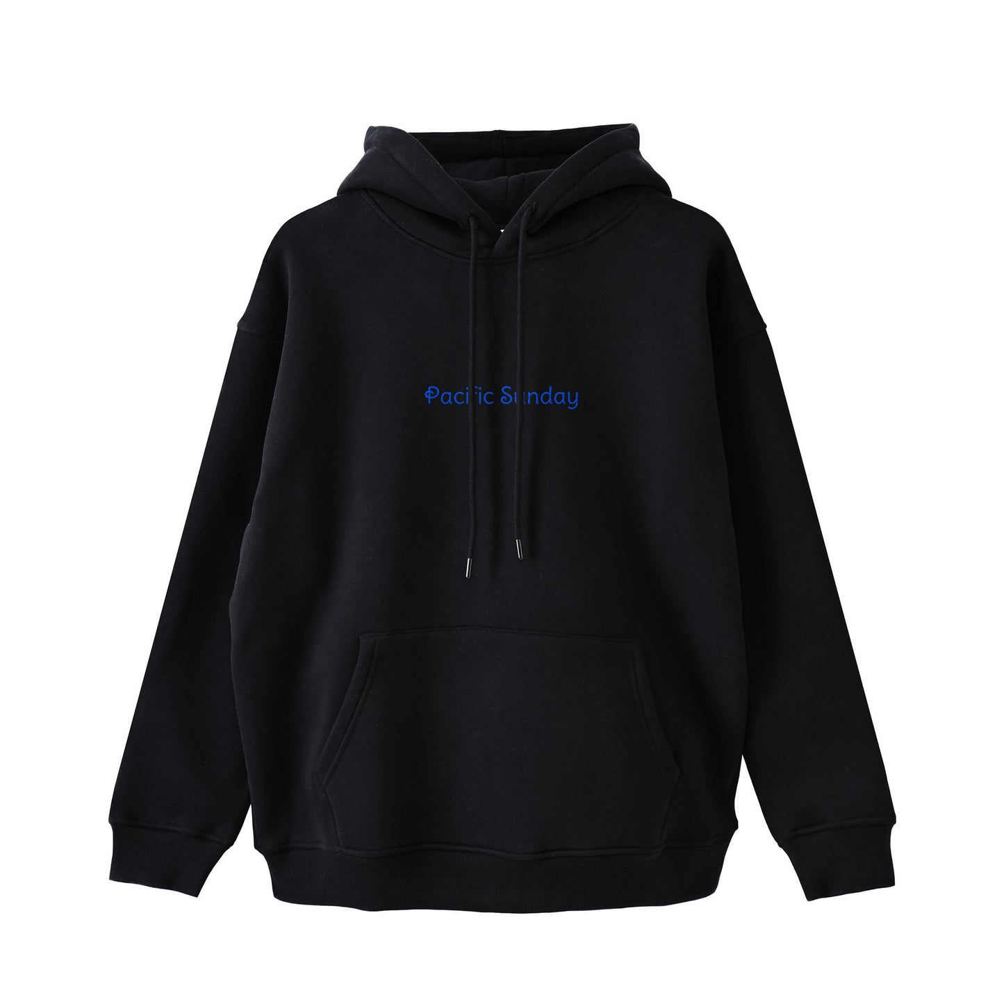 ビッグシルエットパーカー black image