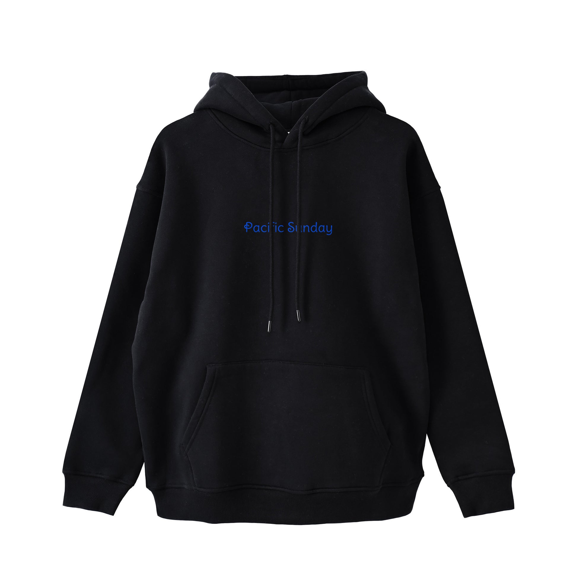 ビッグシルエットパーカー black image