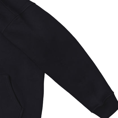 ビッグシルエットパーカー black image