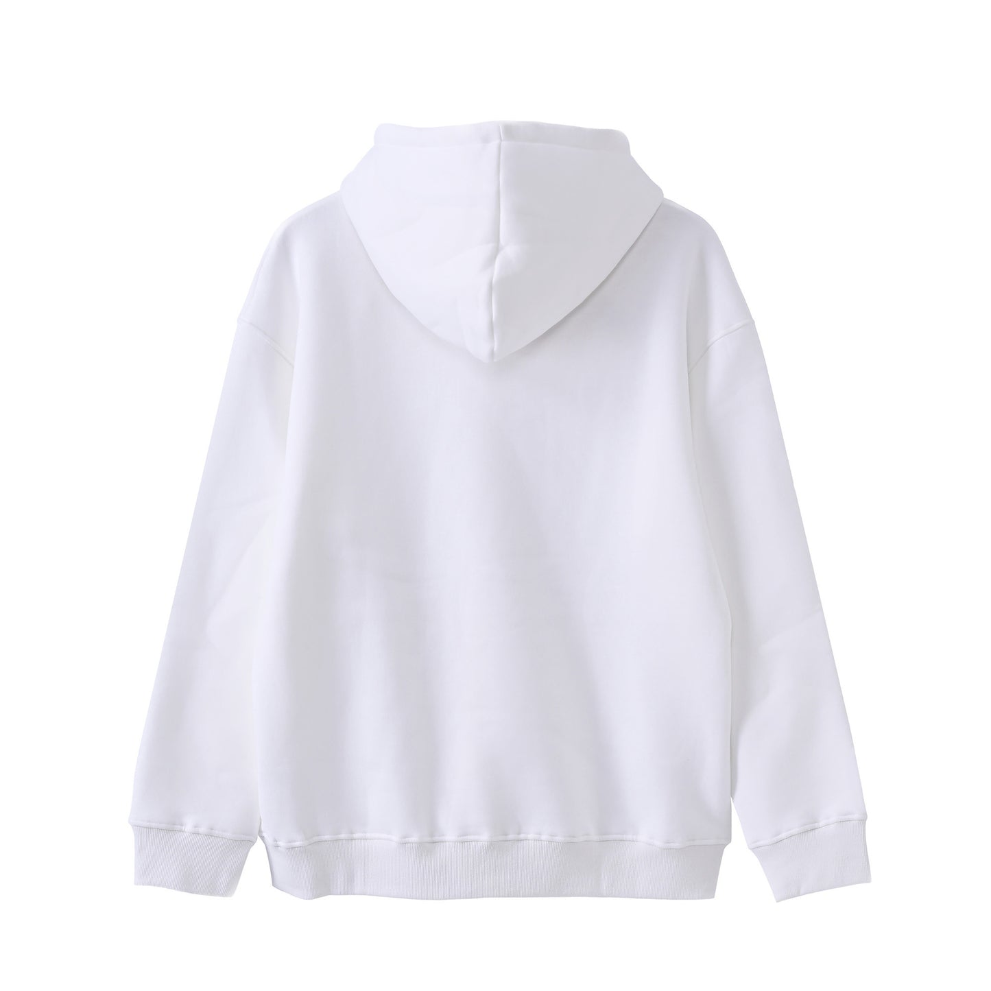 ビッグシルエットパーカー white image