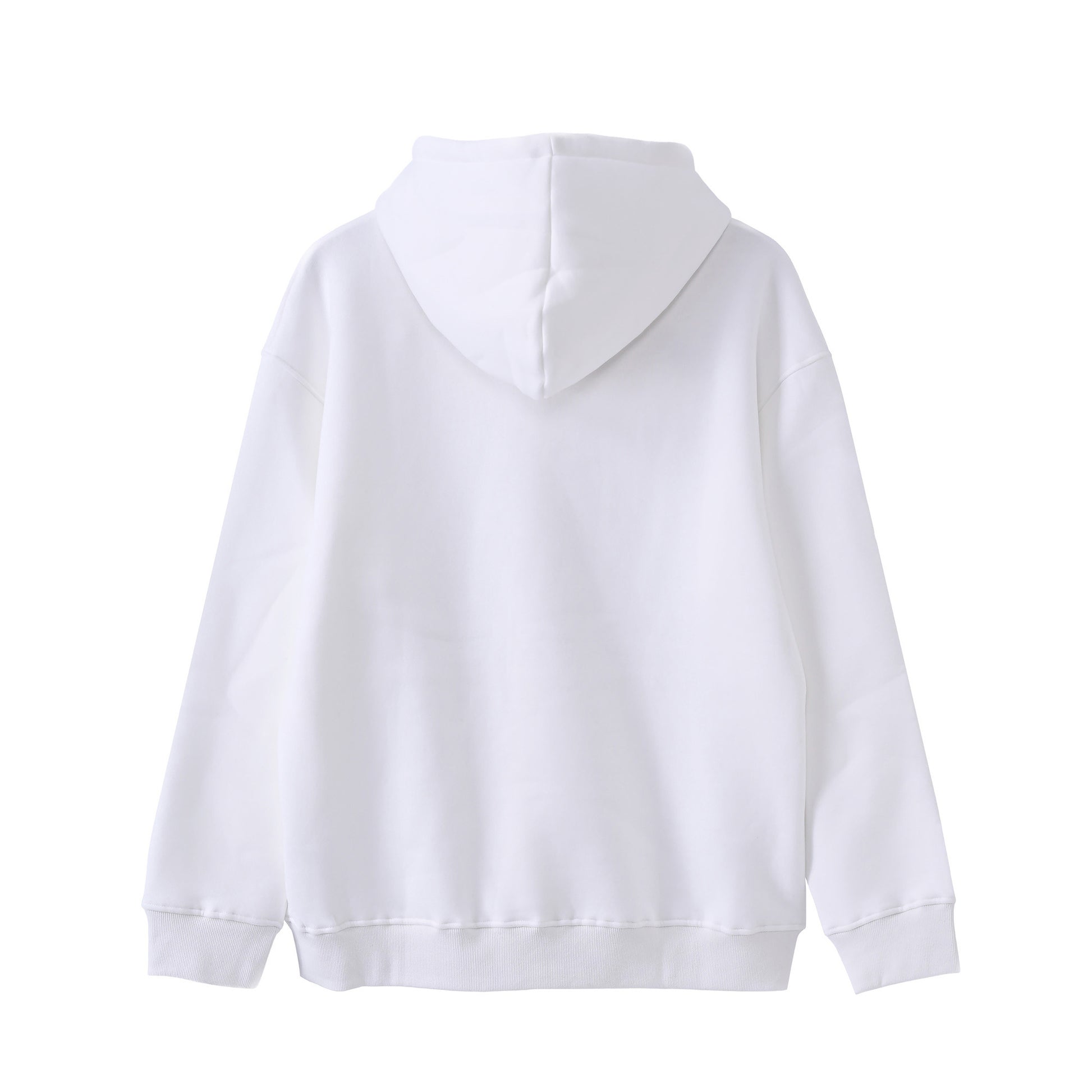 ビッグシルエットパーカー white image