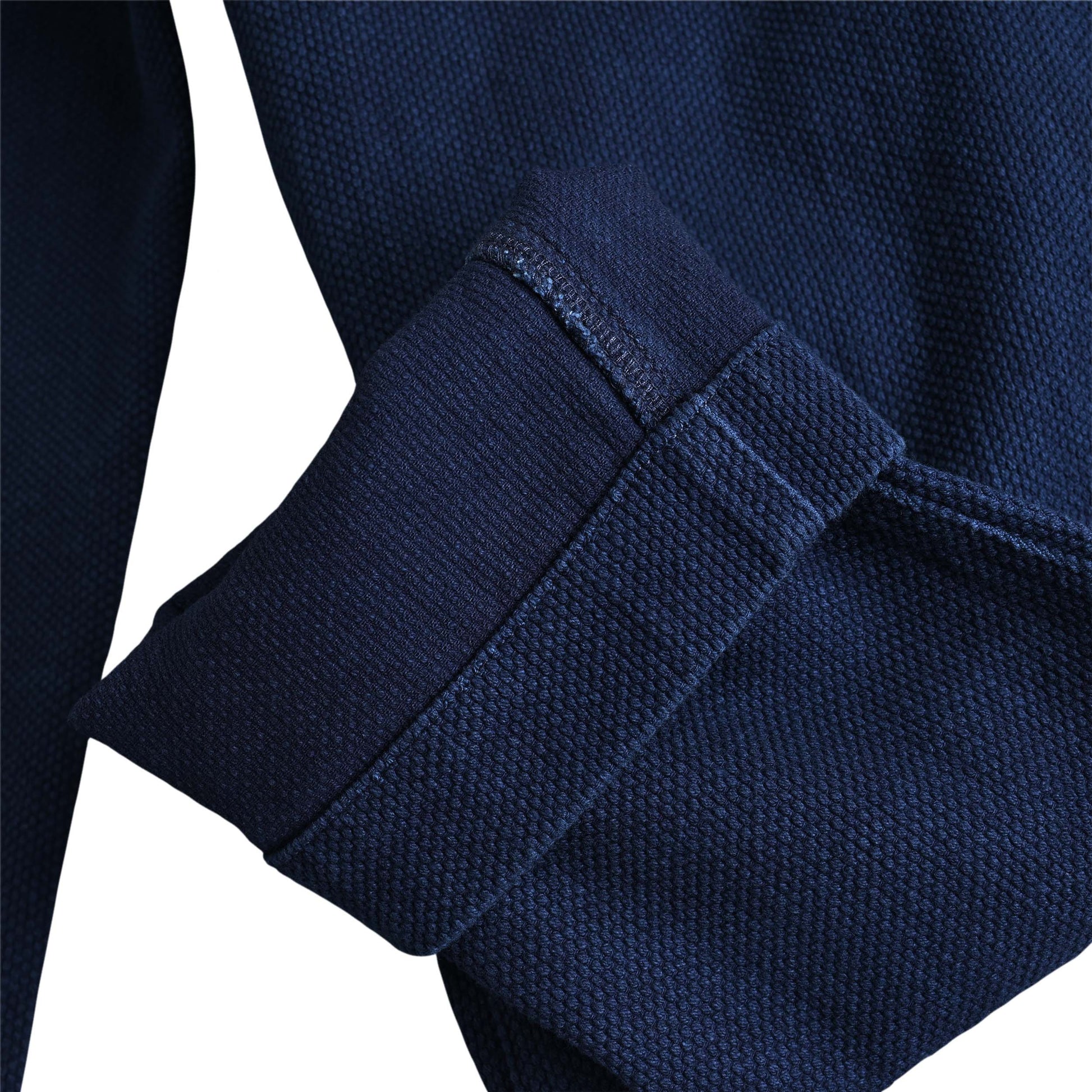 藍染 刺し子ストレートパンツ indigo image