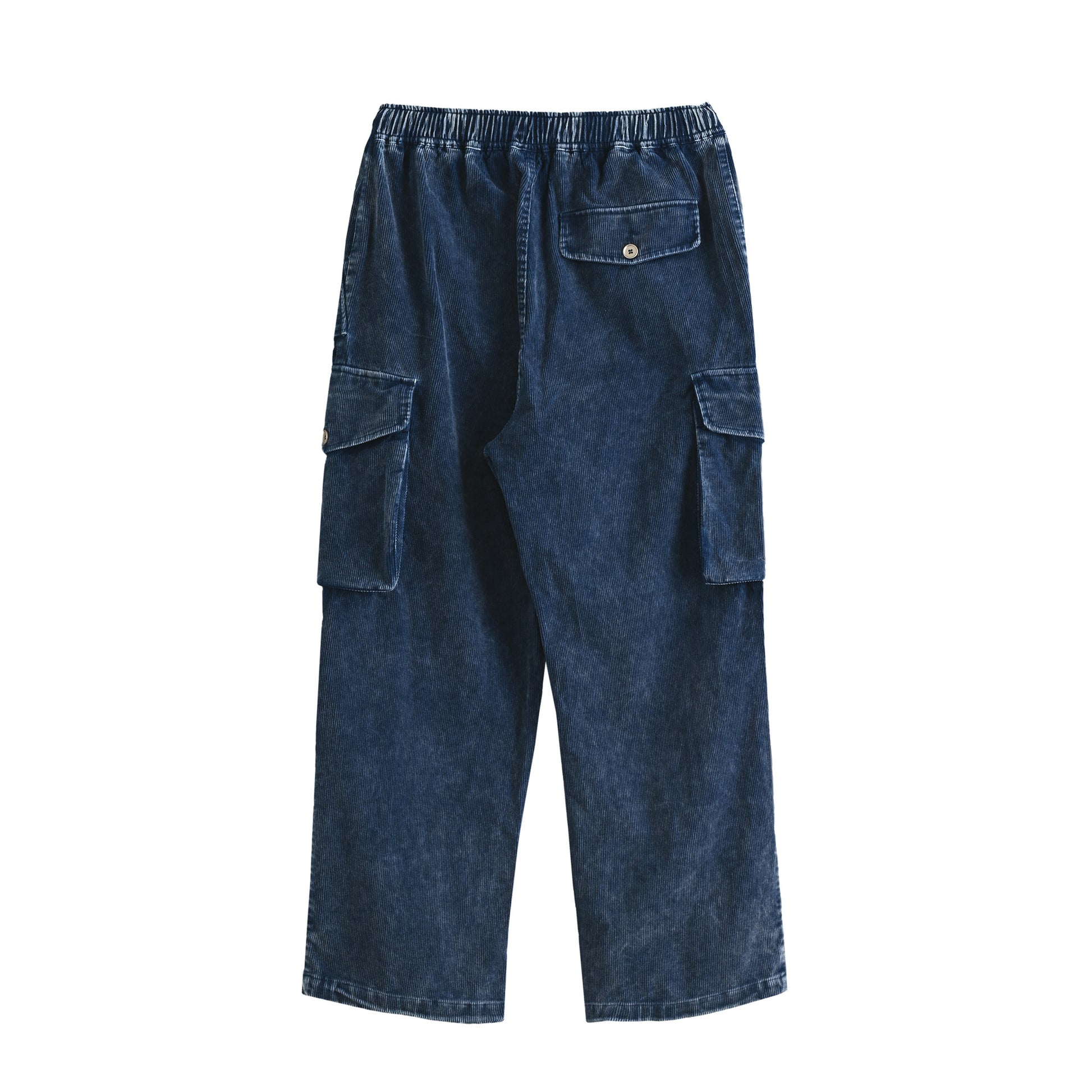 ウォッシュコーデュロイカーゴパンツ indigo image