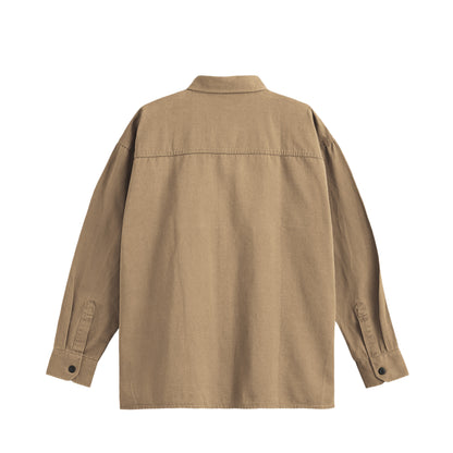 コットンシャツ beige image
