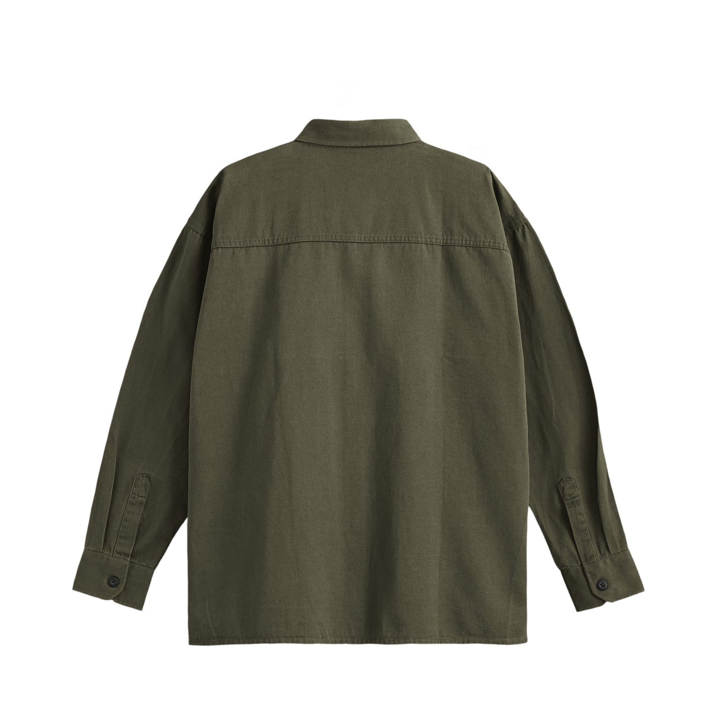コットンシャツ khaki image