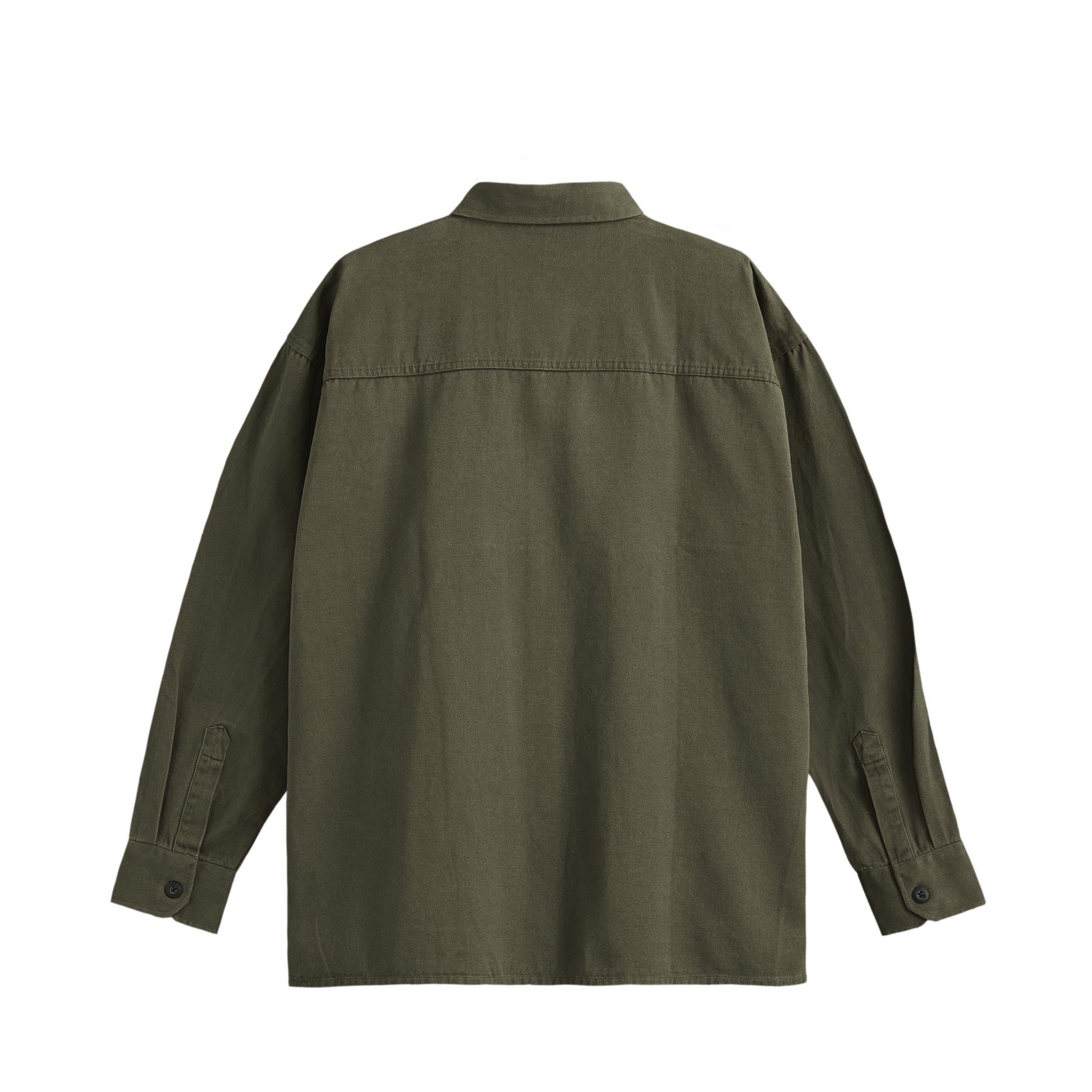 コットンシャツ khaki image