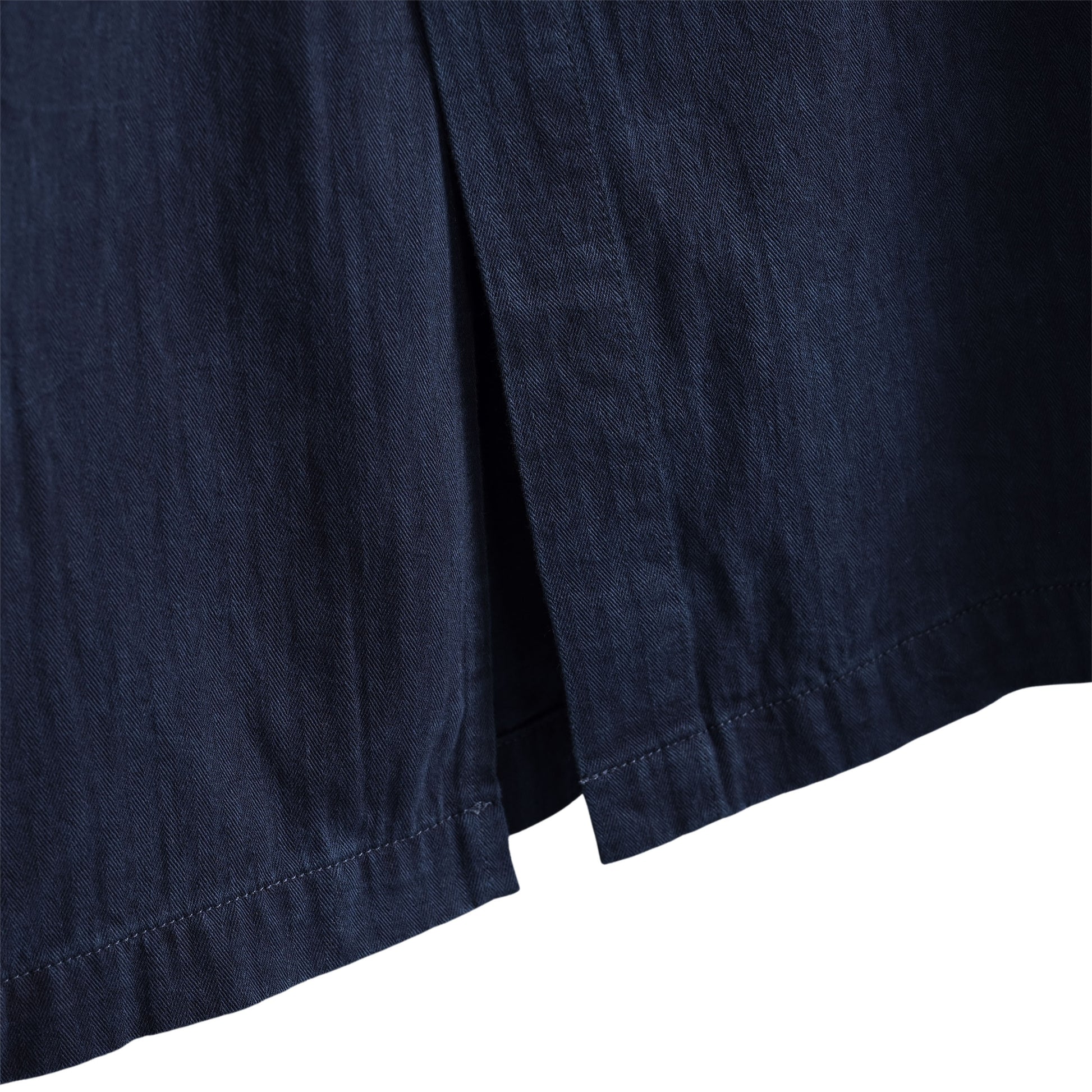ヘリンボーン柄コート indigo image