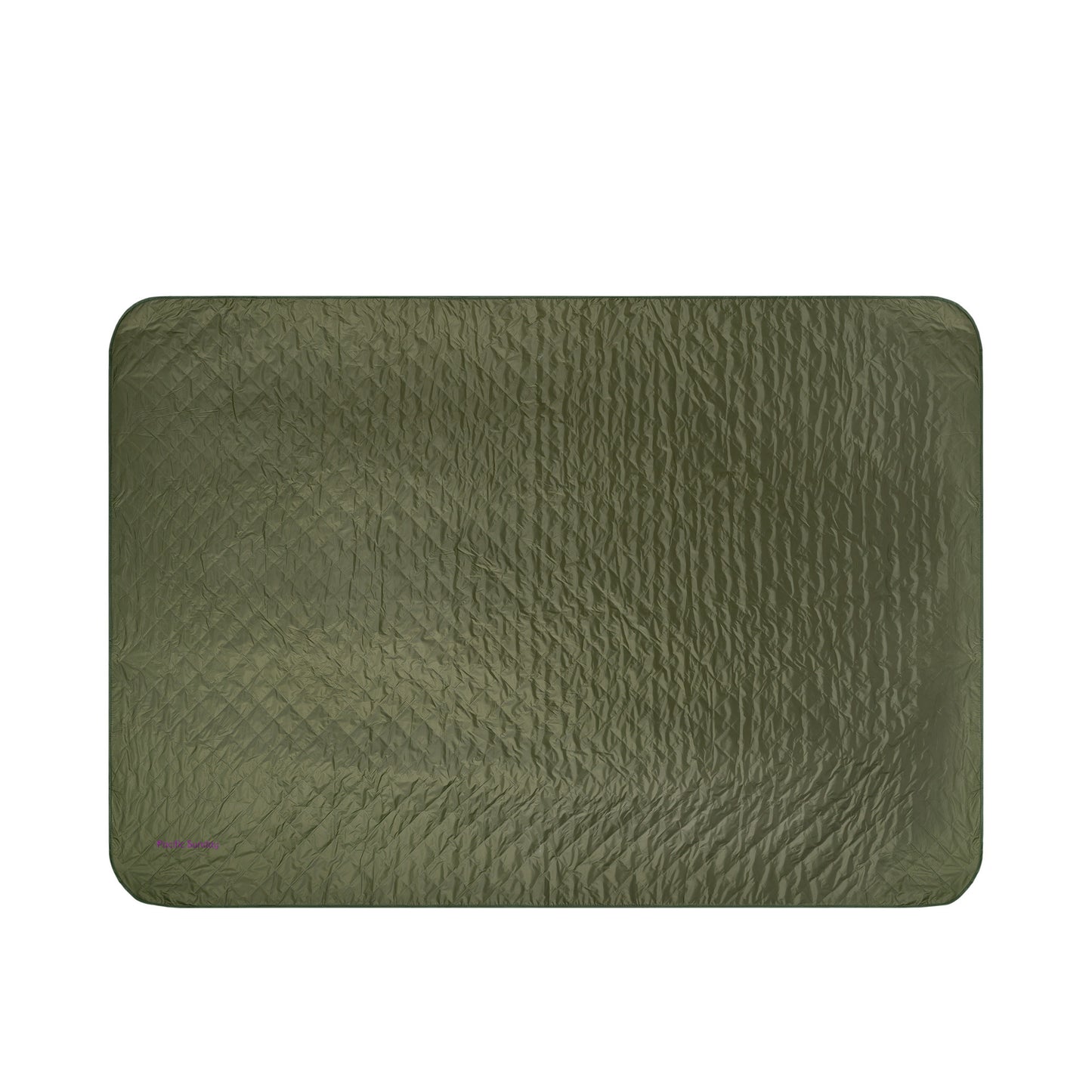 アウトドアブランケット khaki-x-gray image