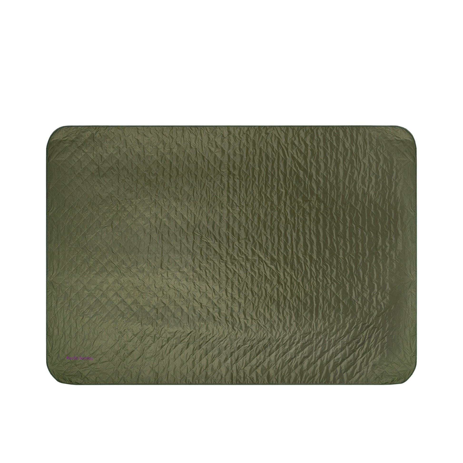 アウトドアブランケット khaki-x-gray image