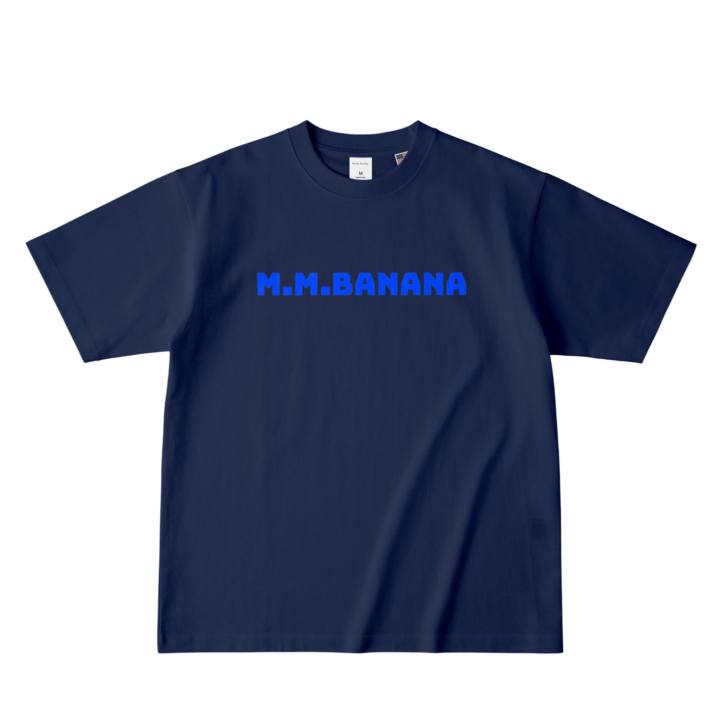 M.M.Banana / USAコットンTシャツ navy image