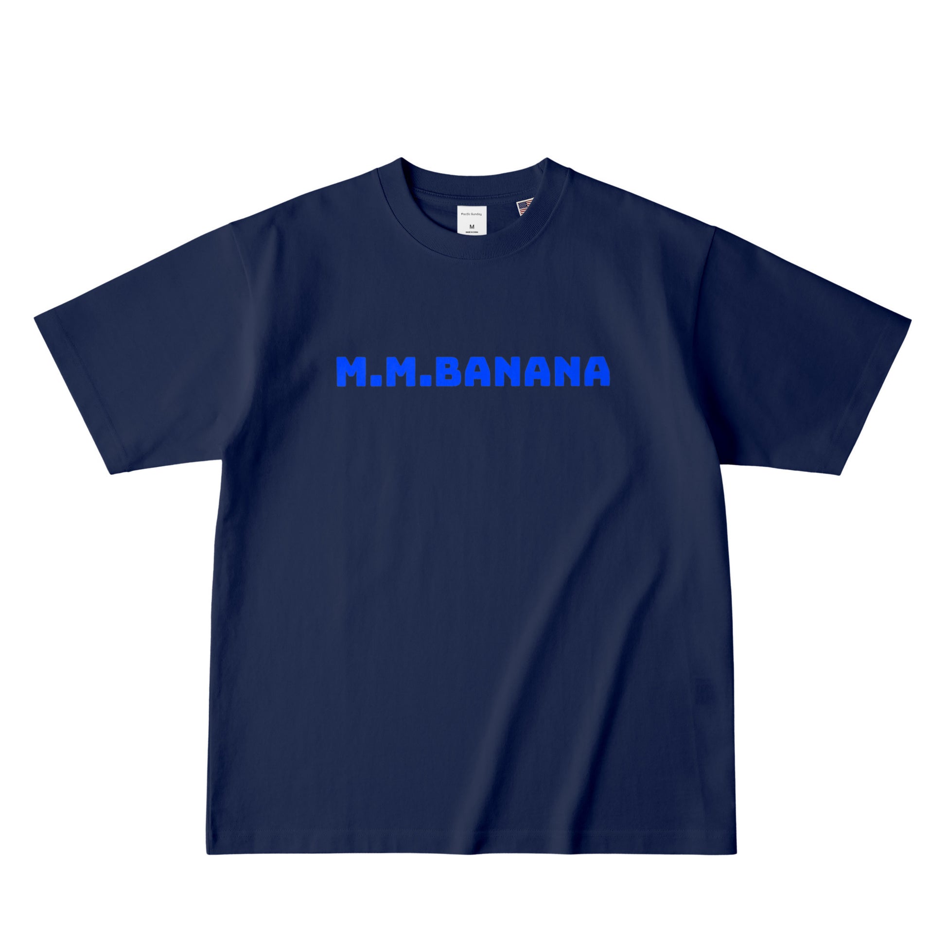 M.M.Banana / USAコットンTシャツ navy image