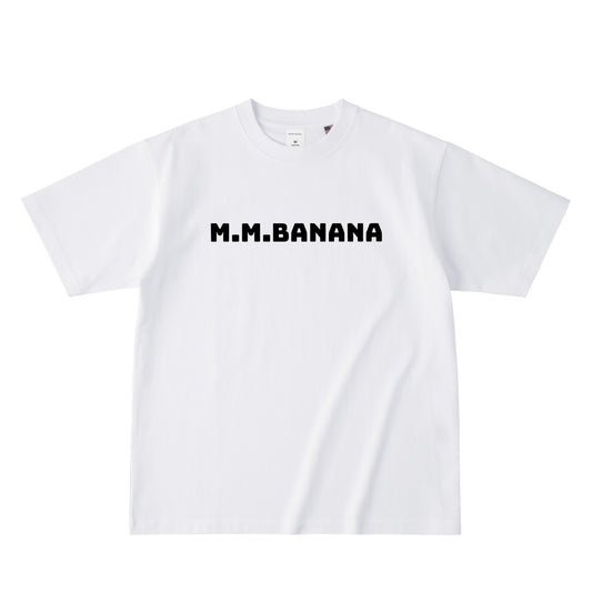 M.M.Banana / USAコットンTシャツ white image