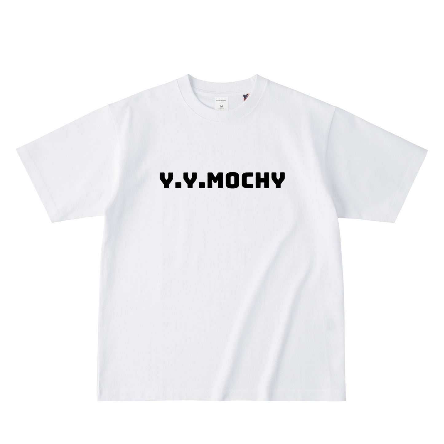  Y.Y.MOCHY / USAコットンTシャツ white image