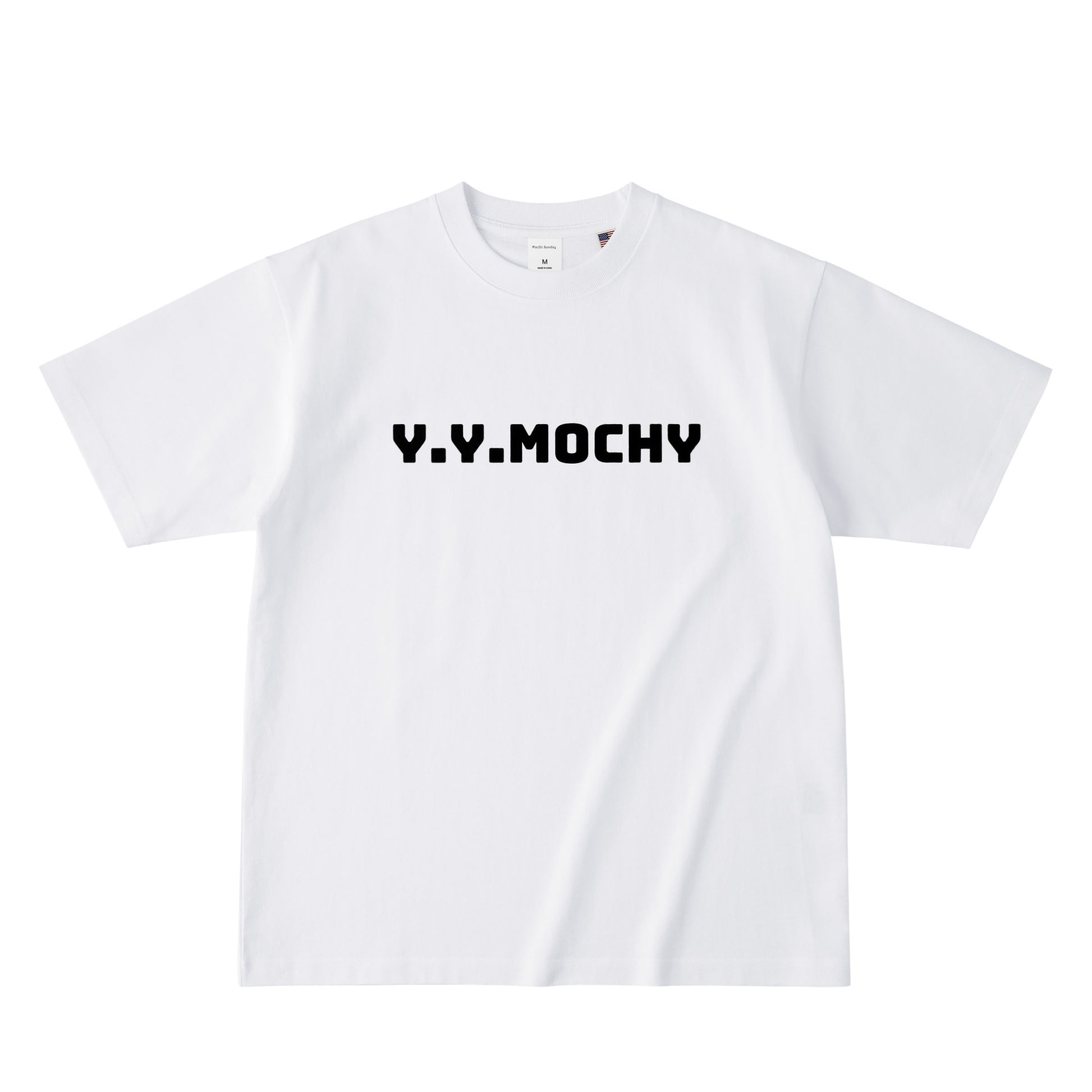  Y.Y.MOCHY / USAコットンTシャツ white image