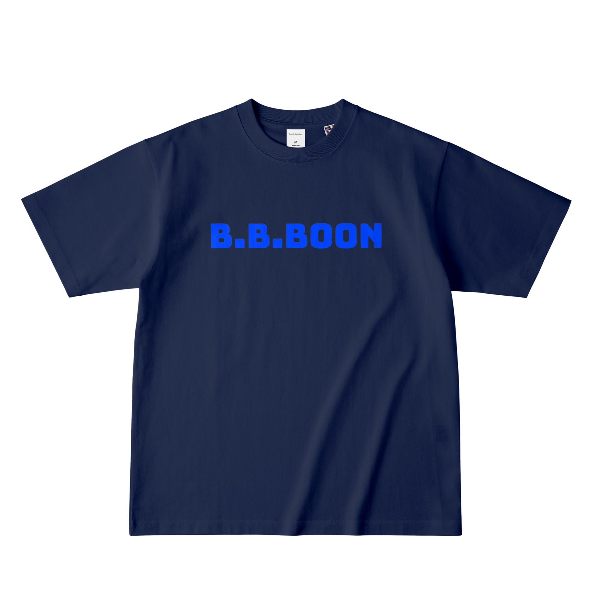 B.B.BOON / USAコットンTシャツ navy image