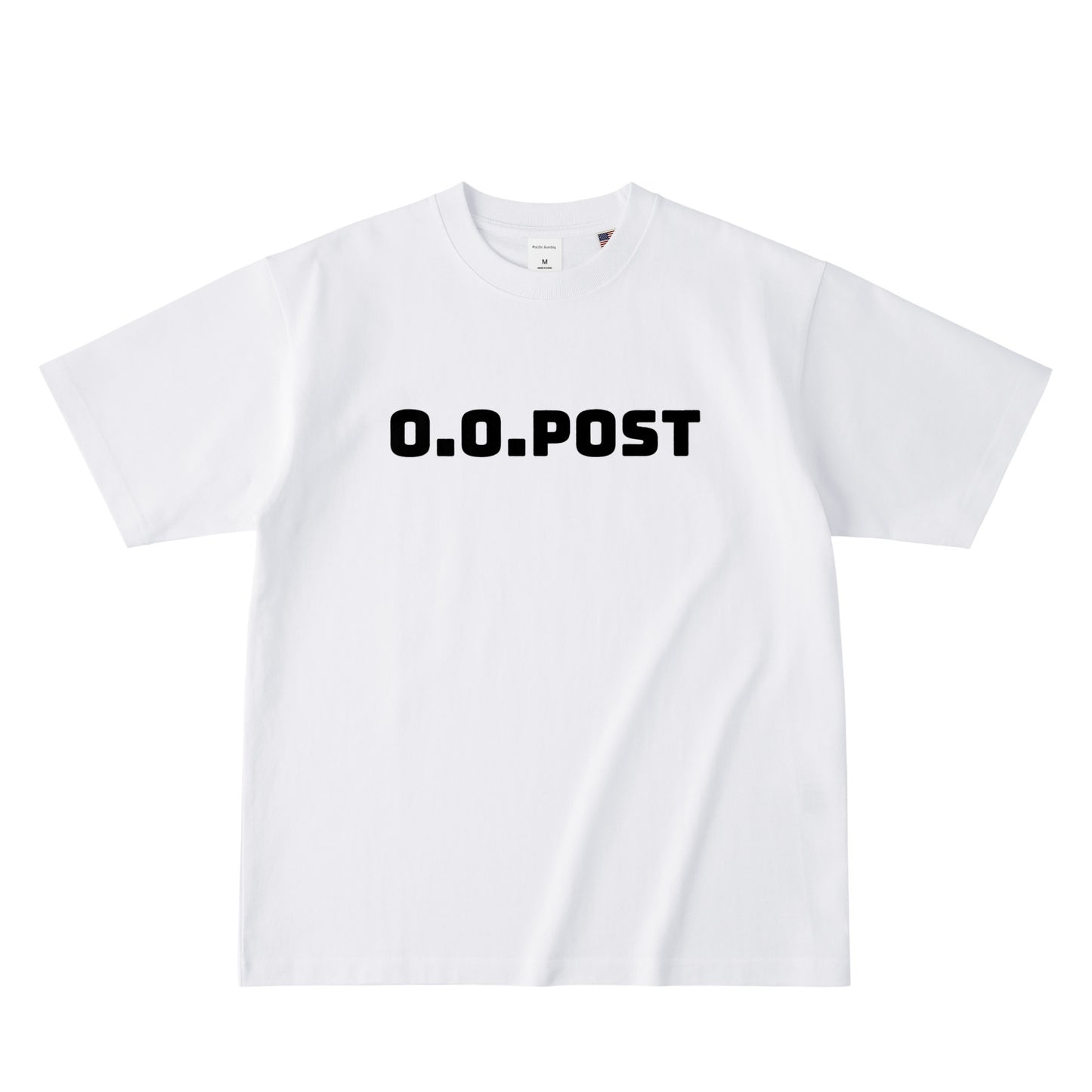  O.O.POST / USAコットンTシャツ white image
