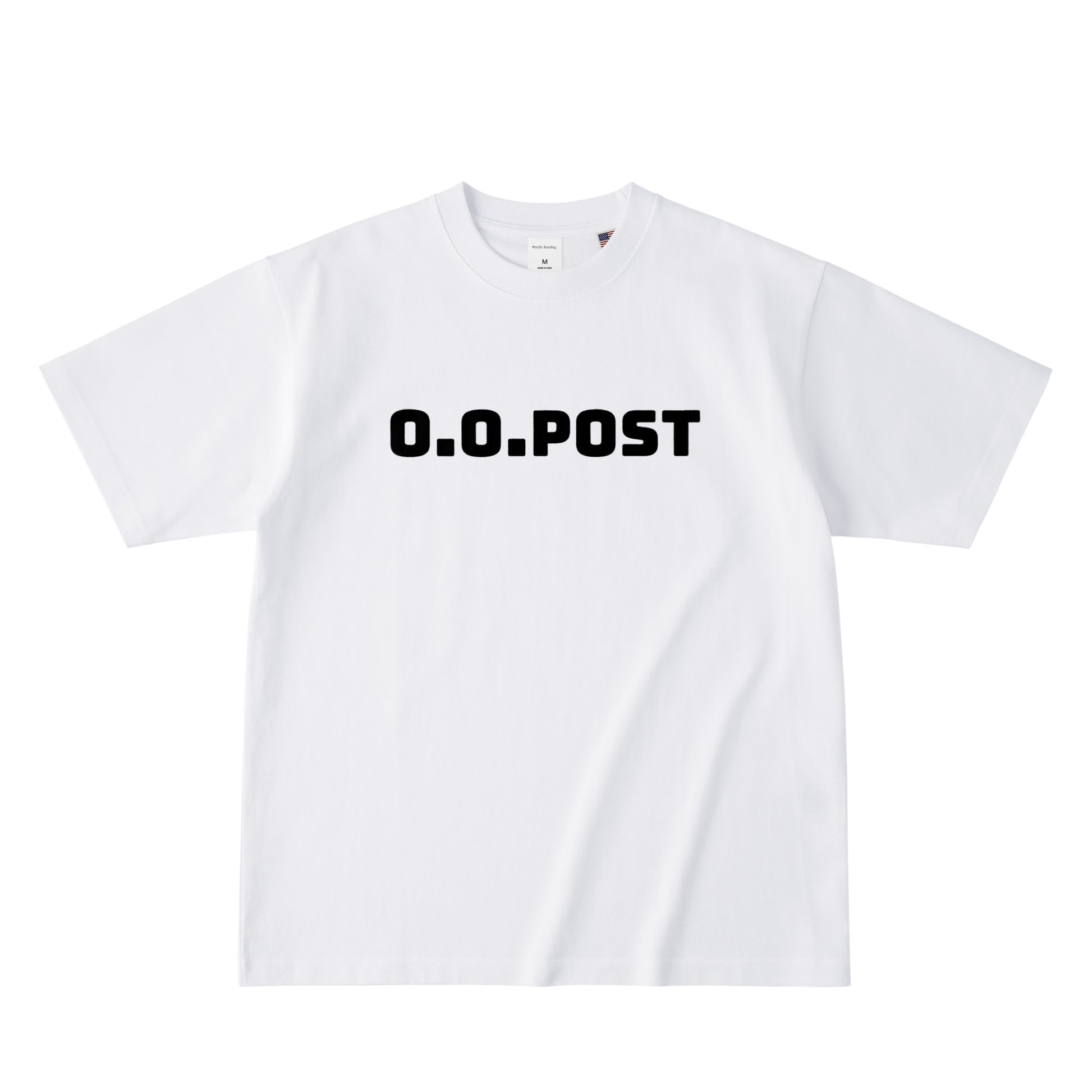  O.O.POST / USAコットンTシャツ white image