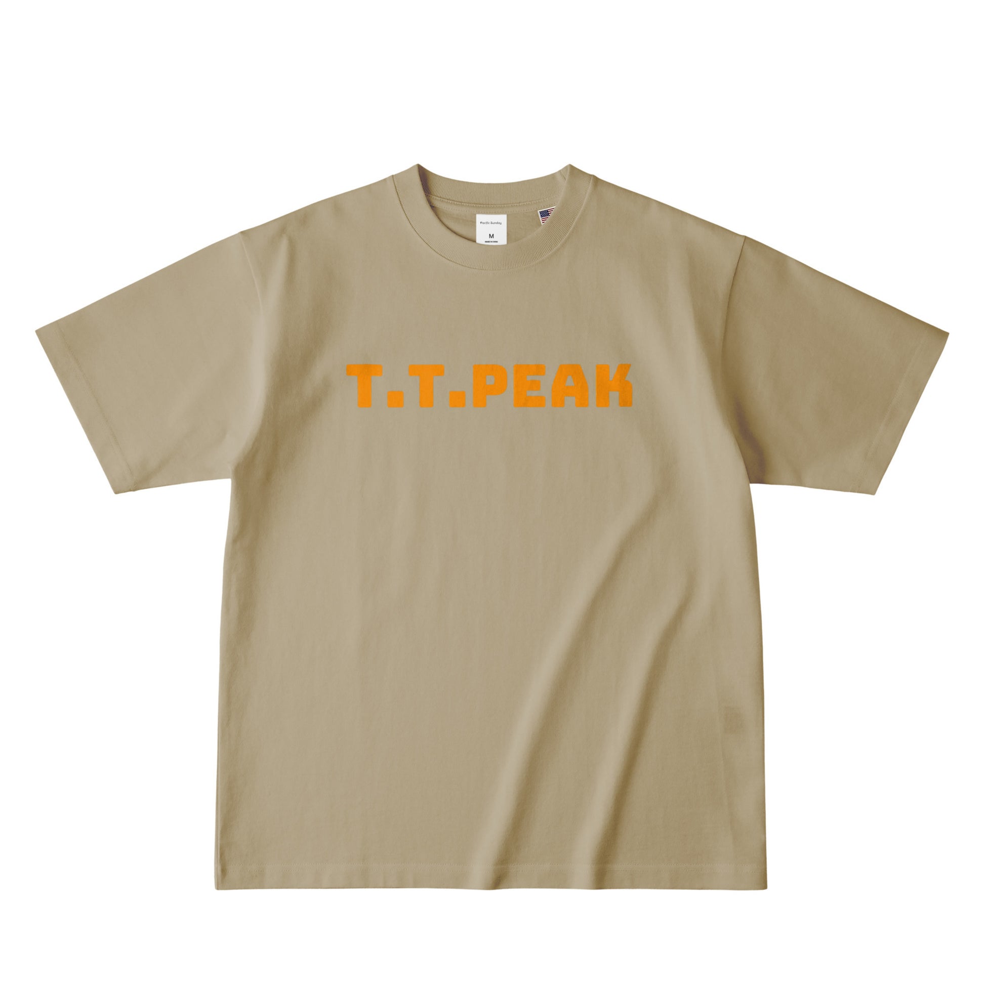T.T.PEAK / USAコットンTシャツ dull-sand image