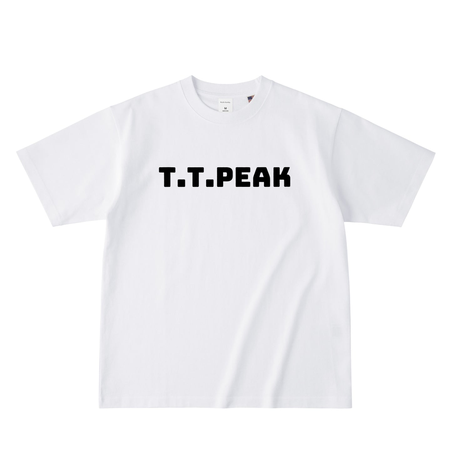T.T.PEAK / USAコットンTシャツ white image