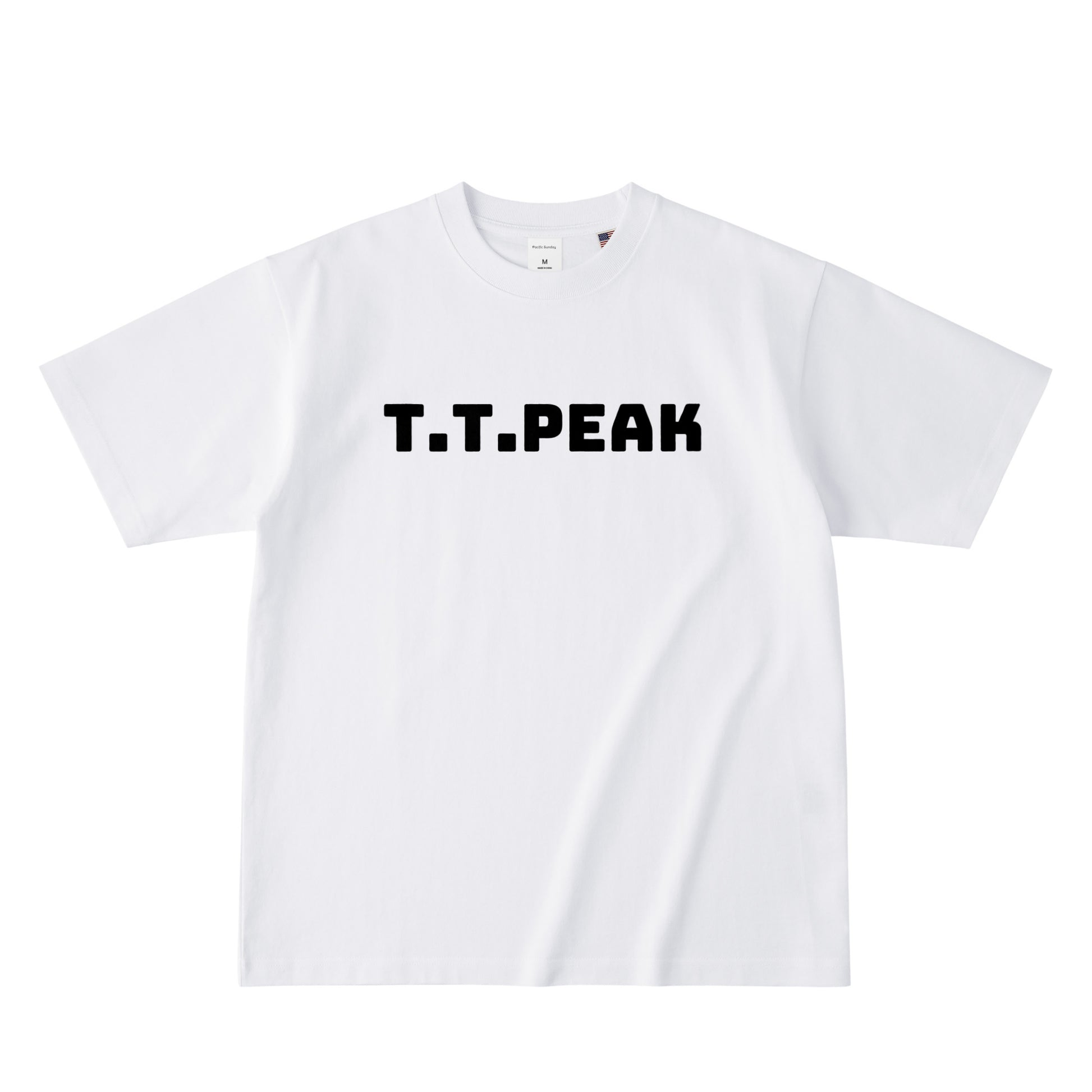 T.T.PEAK / USAコットンTシャツ white image