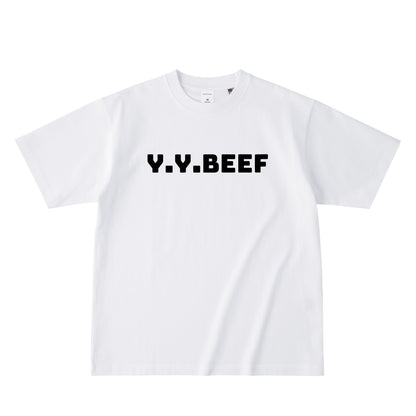 Y.Y.BEEF / USAコットンTシャツ white image