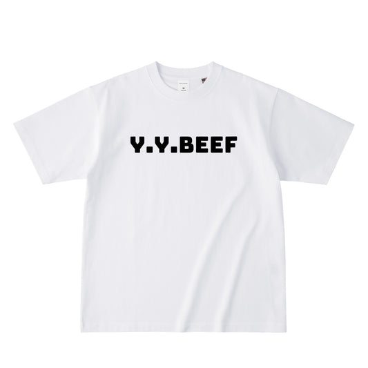 Y.Y.BEEF / USAコットンTシャツ white image
