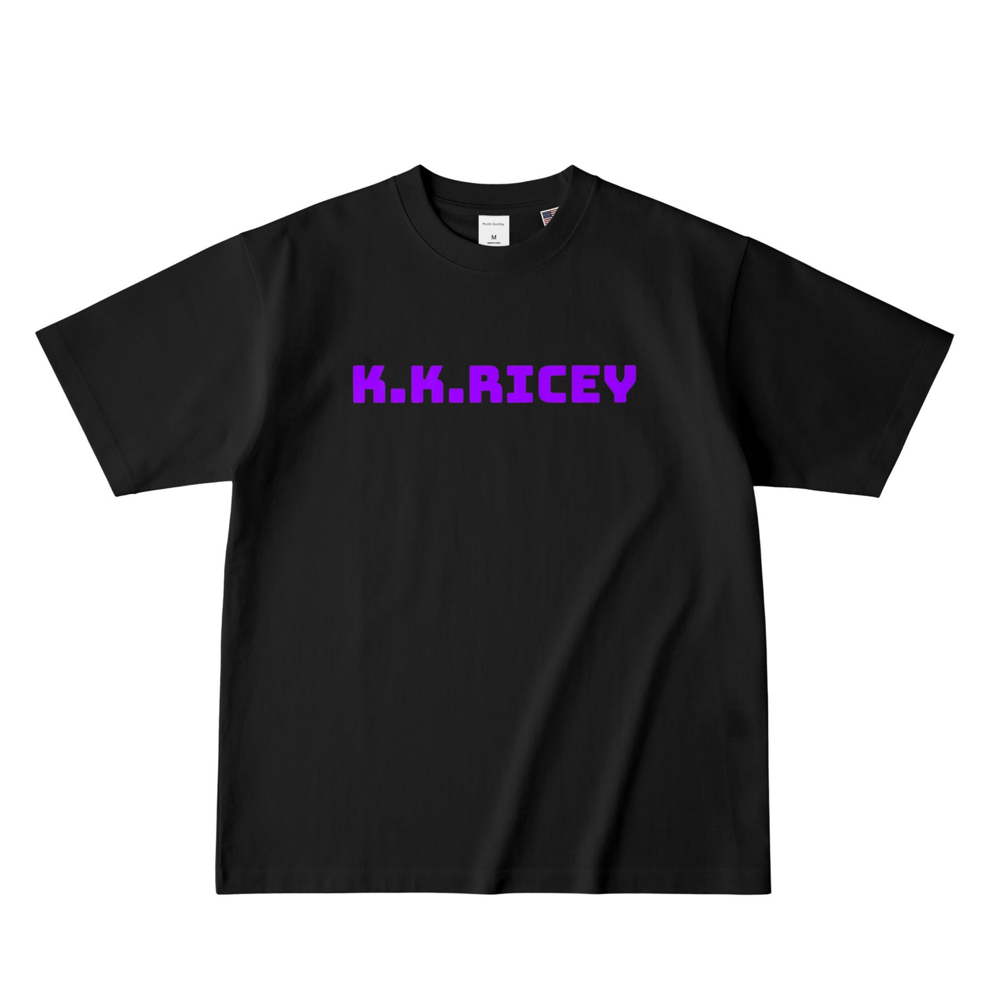  K.K.RICEY / USAコットンTシャツ deep-black image