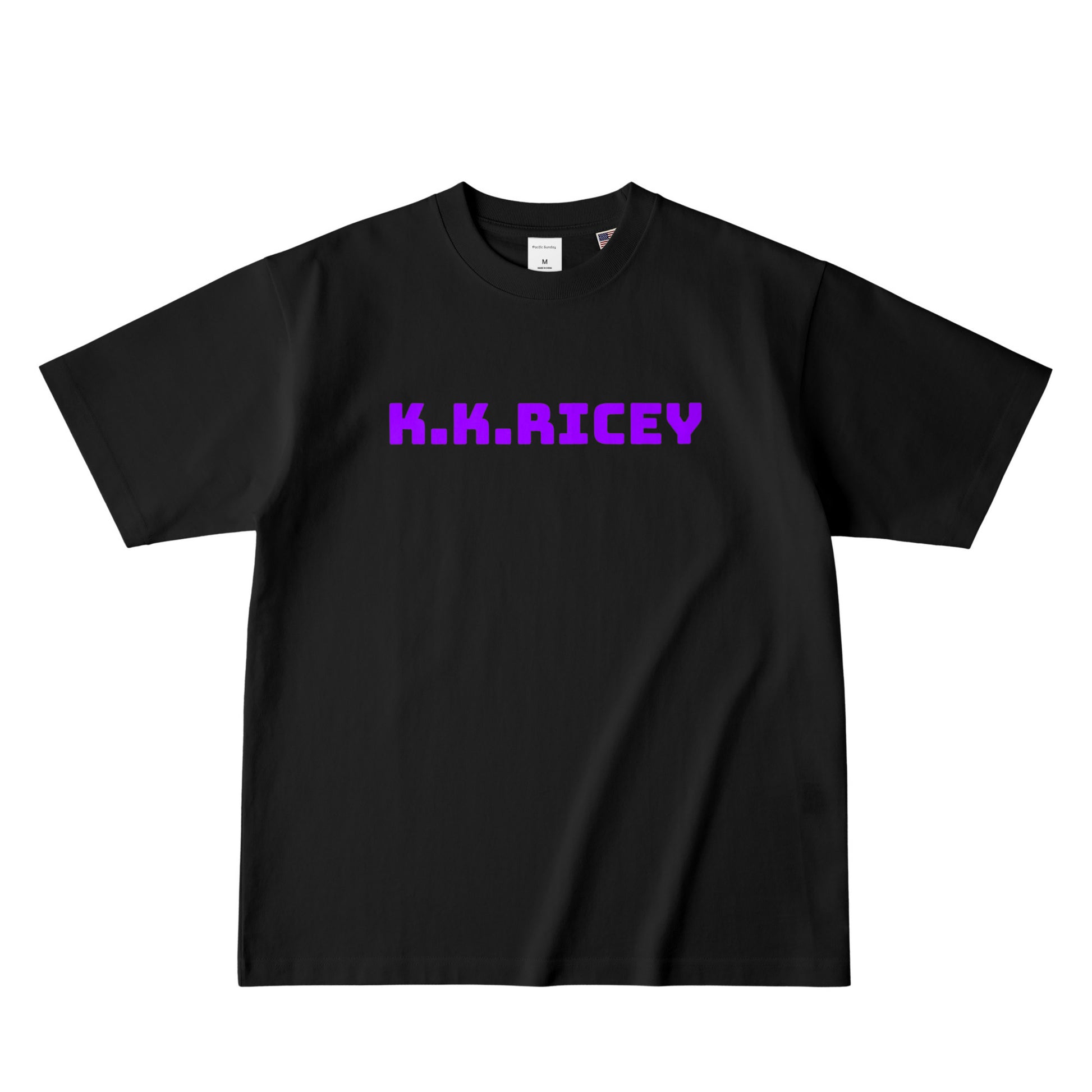  K.K.RICEY / USAコットンTシャツ deep-black image