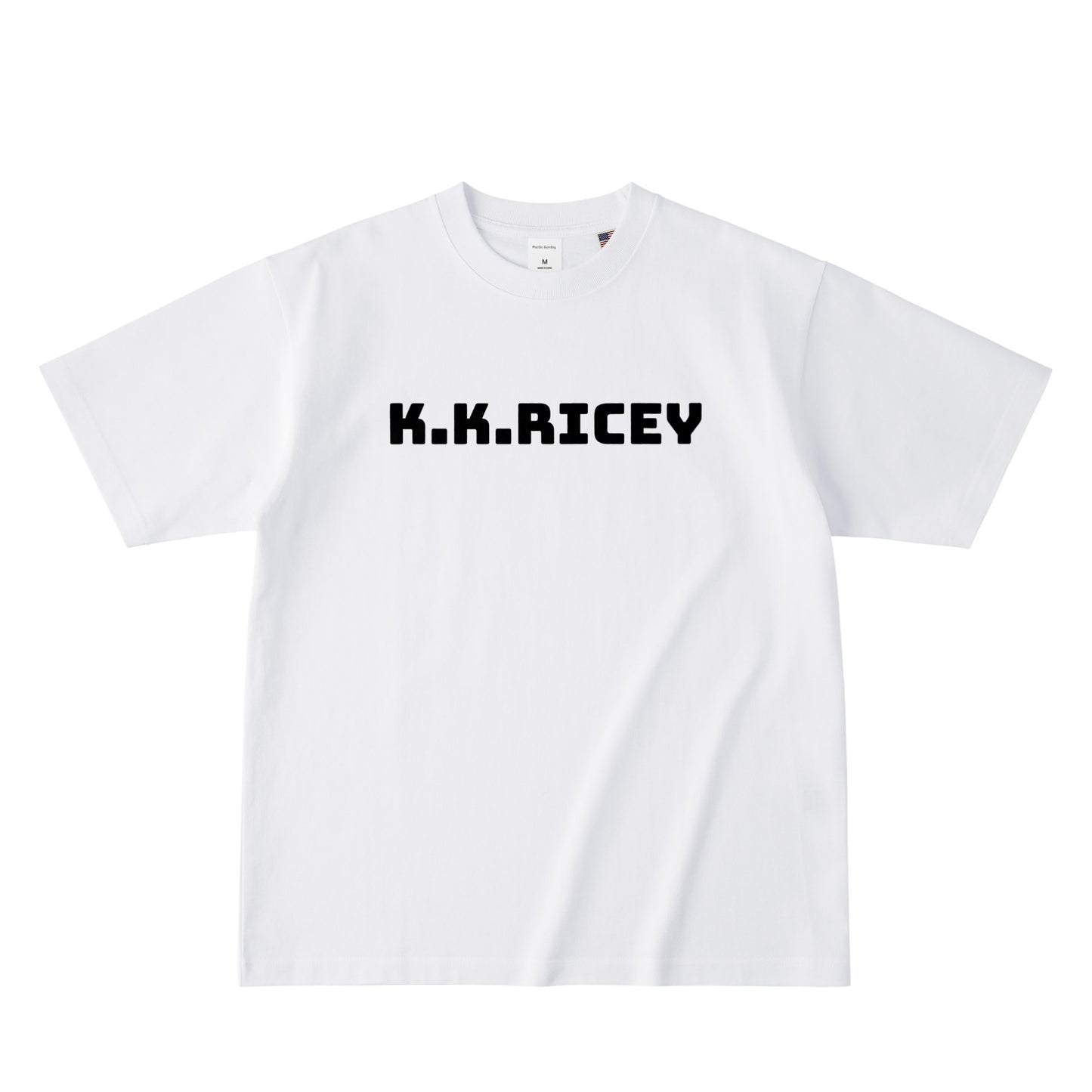  K.K.RICEY / USAコットンTシャツ white image