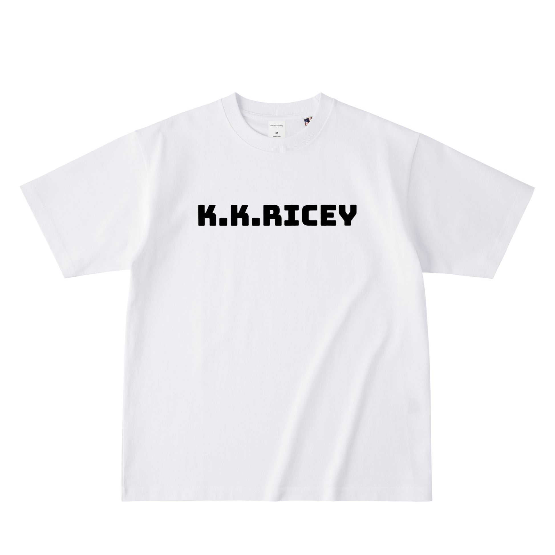  K.K.RICEY / USAコットンTシャツ white image