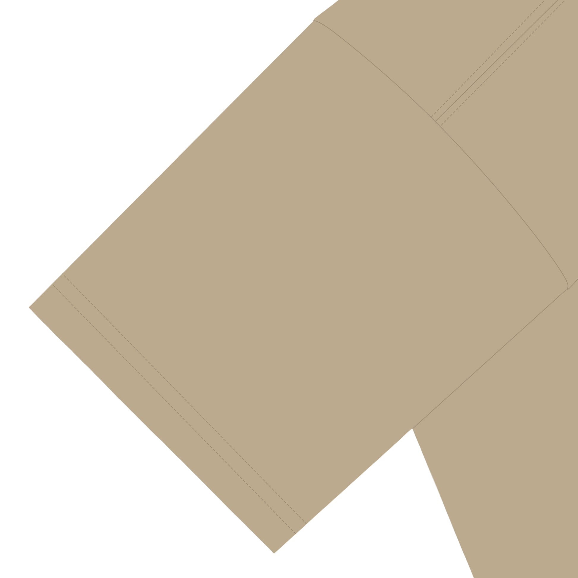  H.H.BEEN / USAコットンTシャツ dull-sand image