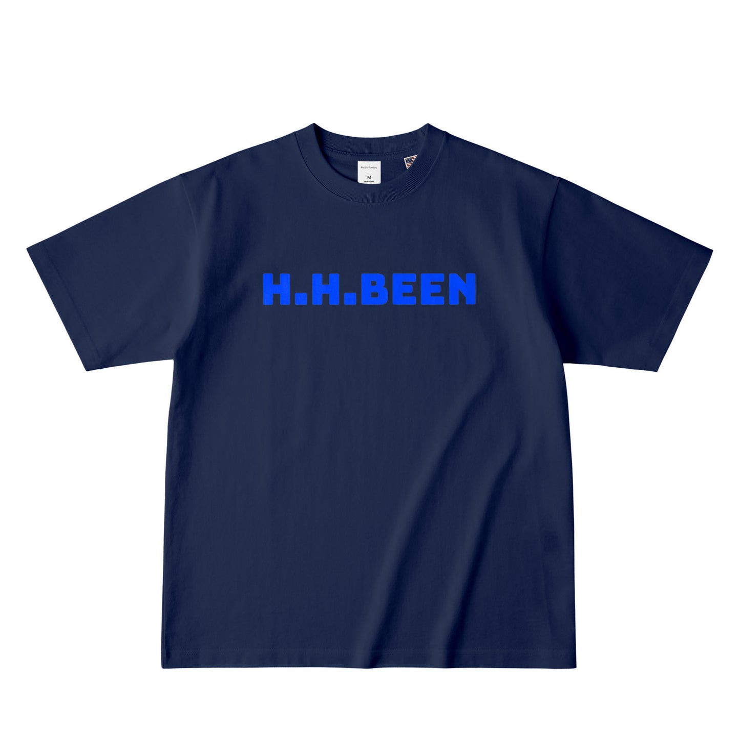  H.H.BEEN / USAコットンTシャツ navy image