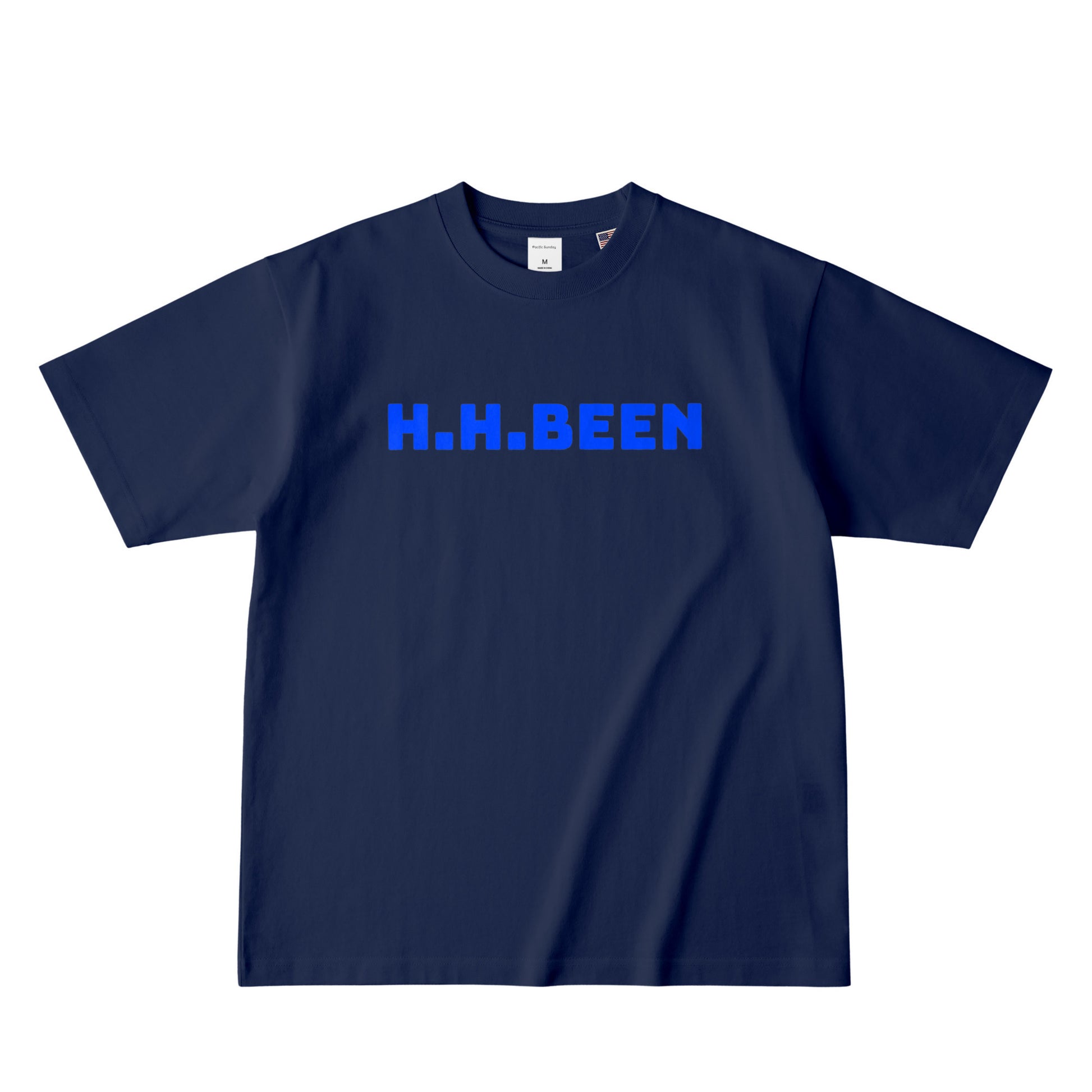  H.H.BEEN / USAコットンTシャツ navy image